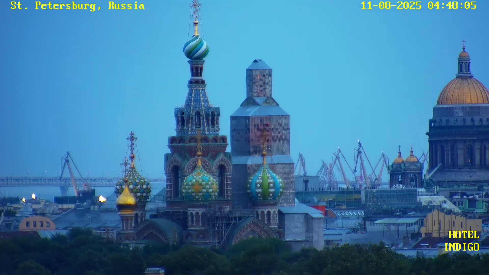 St. Petersburg Panaromic 360 Skyline Live Cam - Liteyny, Tsentralny, Saint Petersburg, Northwestern (Severo-Zapadnyy), Russia