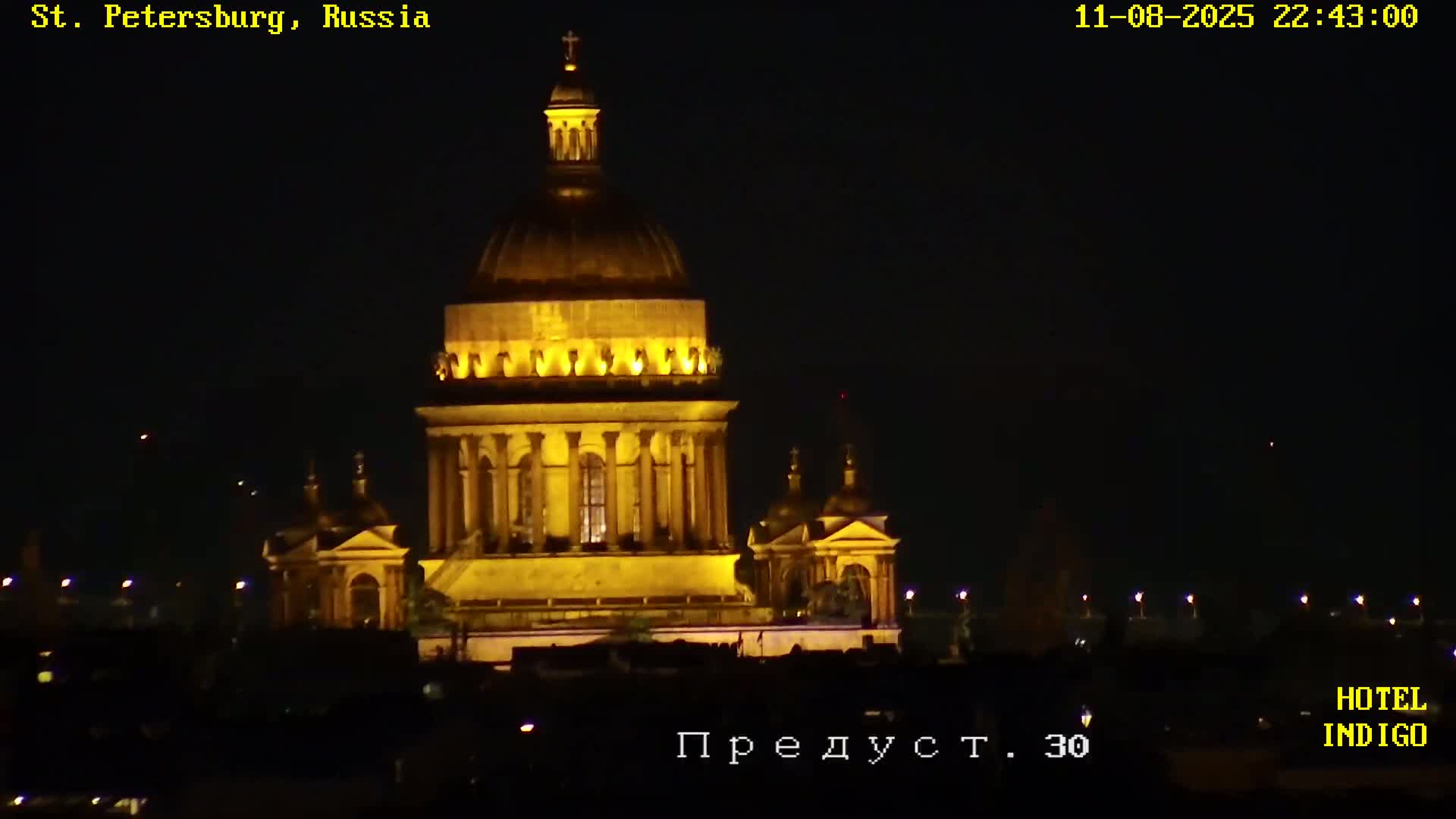 St. Petersburg Panaromic 360 Skyline Live Cam - Liteyny, Tsentralny, Saint Petersburg, Northwestern (Severo-Zapadnyy), Russia