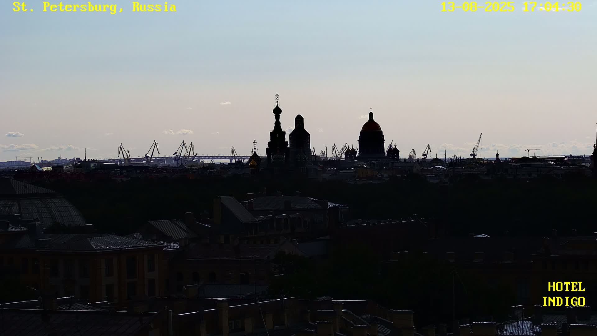 St. Petersburg Panaromic 360 Skyline Live Cam - Liteyny, Tsentralny, Saint Petersburg, Northwestern (Severo-Zapadnyy), Russia
