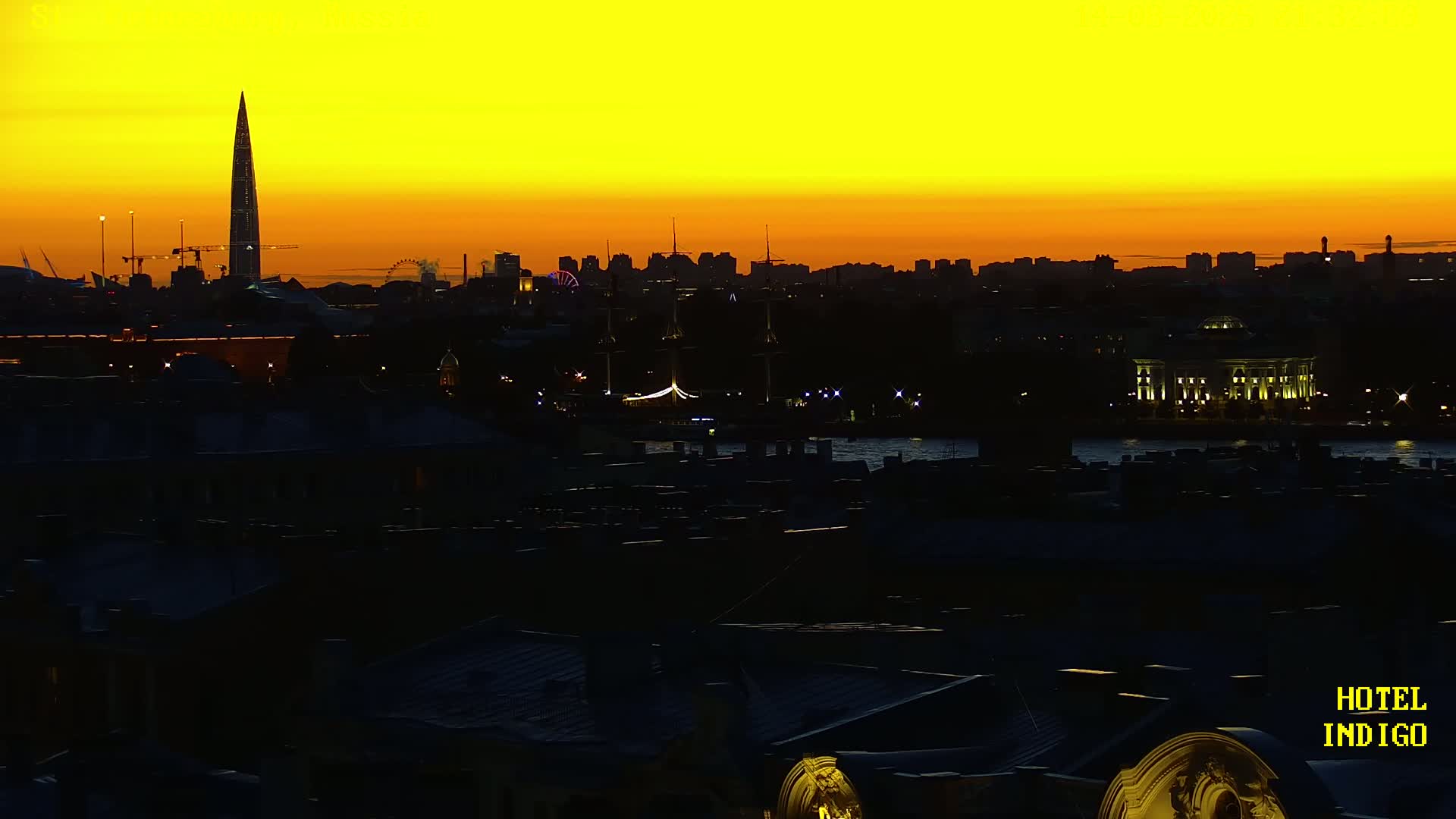 St. Petersburg Panaromic 360 Skyline Live Cam - Liteyny, Tsentralny, Saint Petersburg, Northwestern (Severo-Zapadnyy), Russia