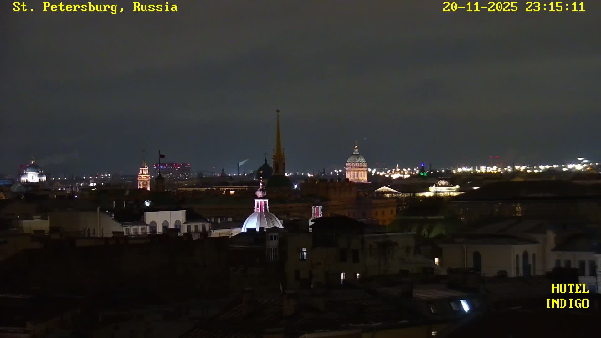 St. Petersburg Panaromic 360 Skyline Live Cam - Liteyny, Tsentralny, Saint Petersburg, Northwestern (Severo-Zapadnyy), Russia