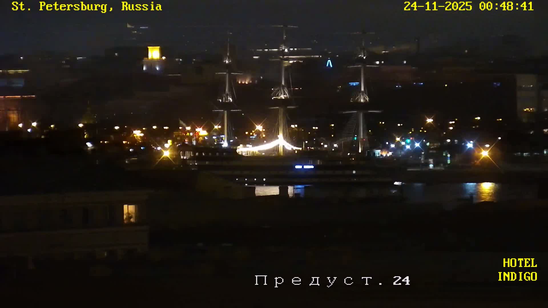 St. Petersburg Panaromic 360 Skyline Live Cam - Liteyny, Tsentralny, Saint Petersburg, Northwestern (Severo-Zapadnyy), Russia