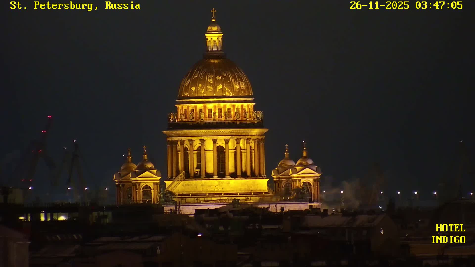 St. Petersburg Panaromic 360 Skyline Live Cam - Liteyny, Tsentralny, Saint Petersburg, Northwestern (Severo-Zapadnyy), Russia