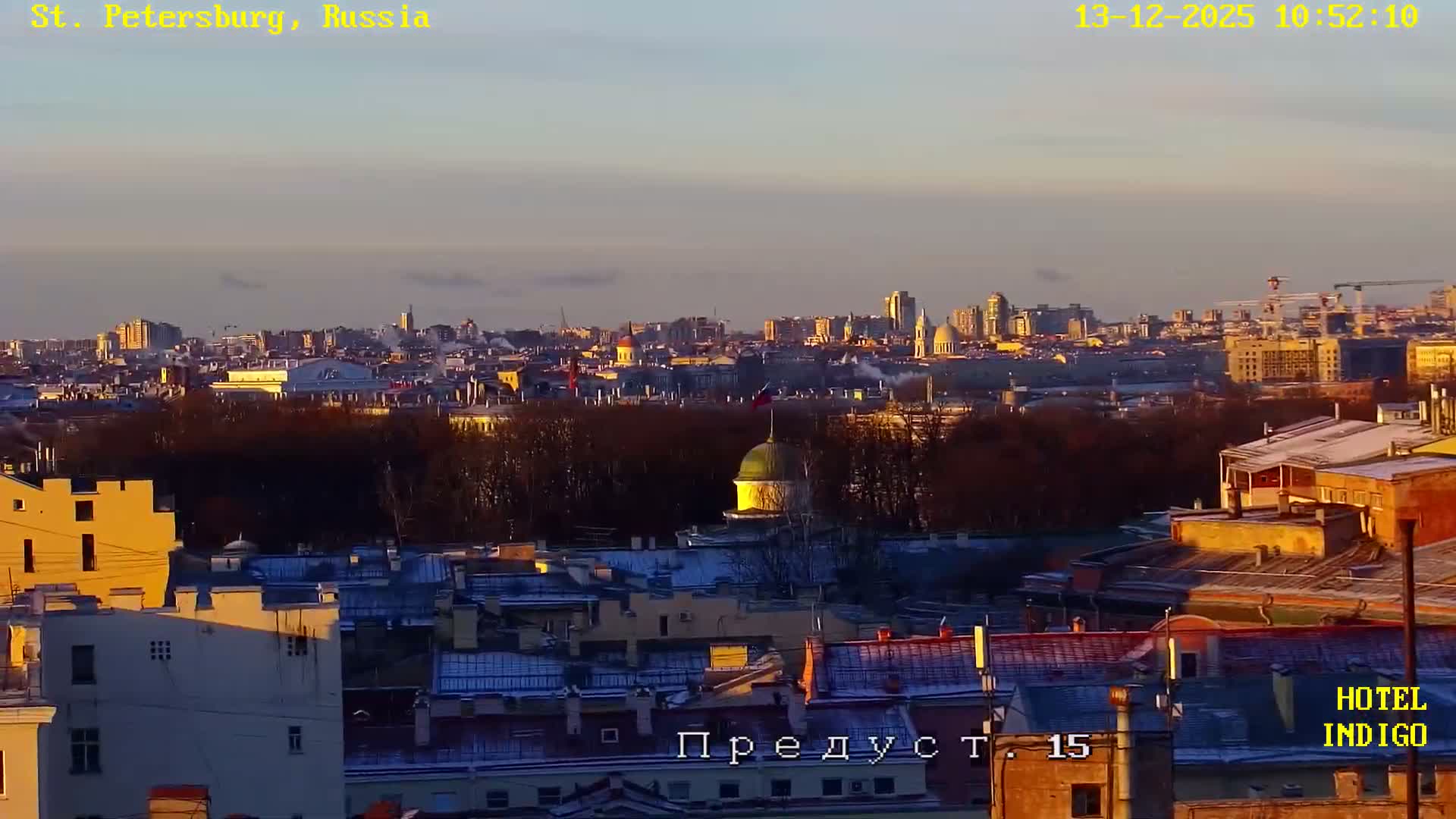 St. Petersburg Panaromic 360 Skyline Live Cam - Liteyny, Tsentralny, Saint Petersburg, Northwestern (Severo-Zapadnyy), Russia
