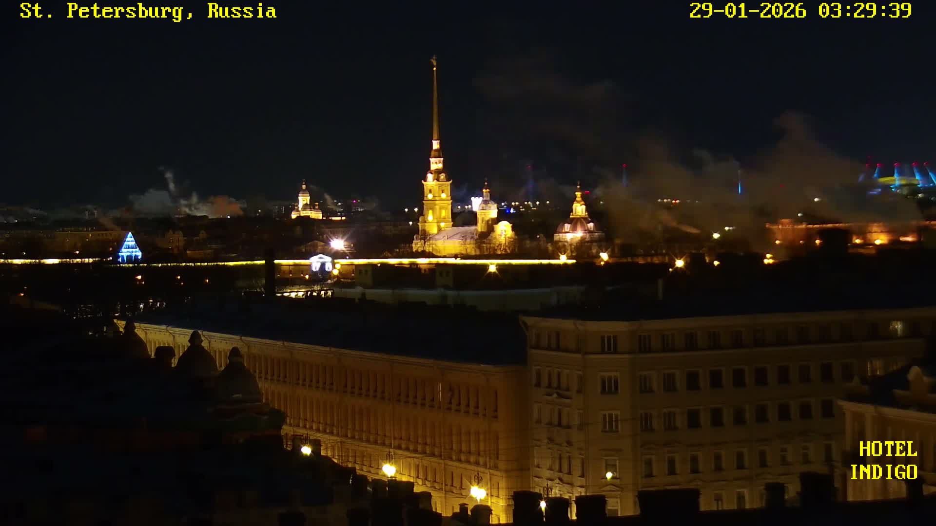 St. Petersburg Panaromic 360 Skyline Live Cam - Liteyny, Tsentralny, Saint Petersburg, Northwestern (Severo-Zapadnyy), Russia