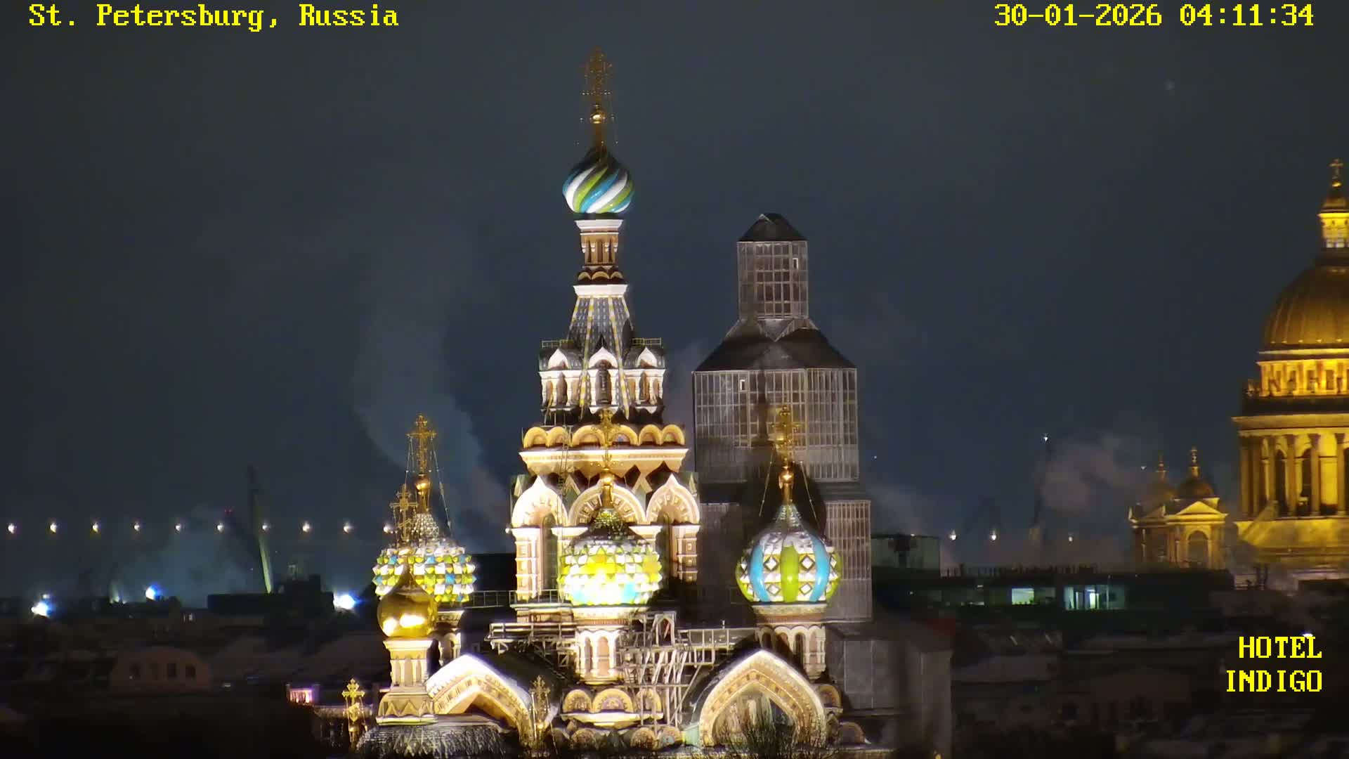 St. Petersburg Panaromic 360 Skyline Live Cam - Liteyny, Tsentralny, Saint Petersburg, Northwestern (Severo-Zapadnyy), Russia