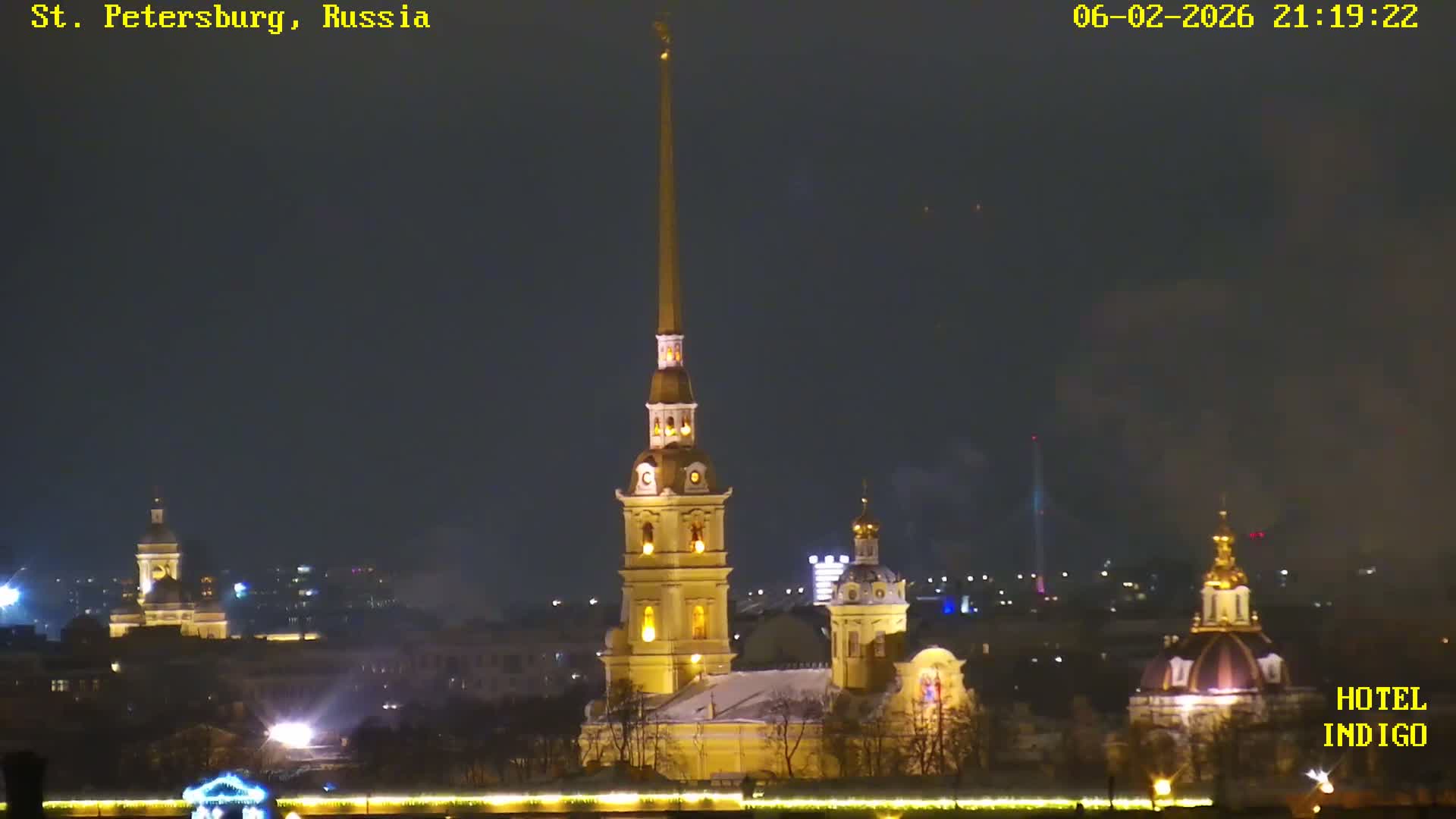 St. Petersburg Panaromic 360 Skyline Live Cam - Liteyny, Tsentralny, Saint Petersburg, Northwestern (Severo-Zapadnyy), Russia