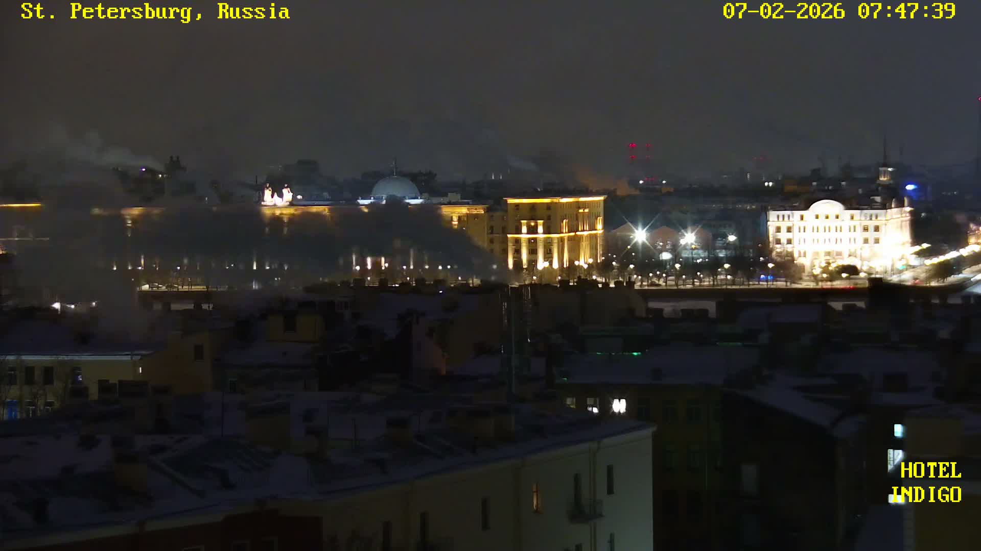 St. Petersburg Panaromic 360 Skyline Live Cam - Liteyny, Tsentralny, Saint Petersburg, Northwestern (Severo-Zapadnyy), Russia