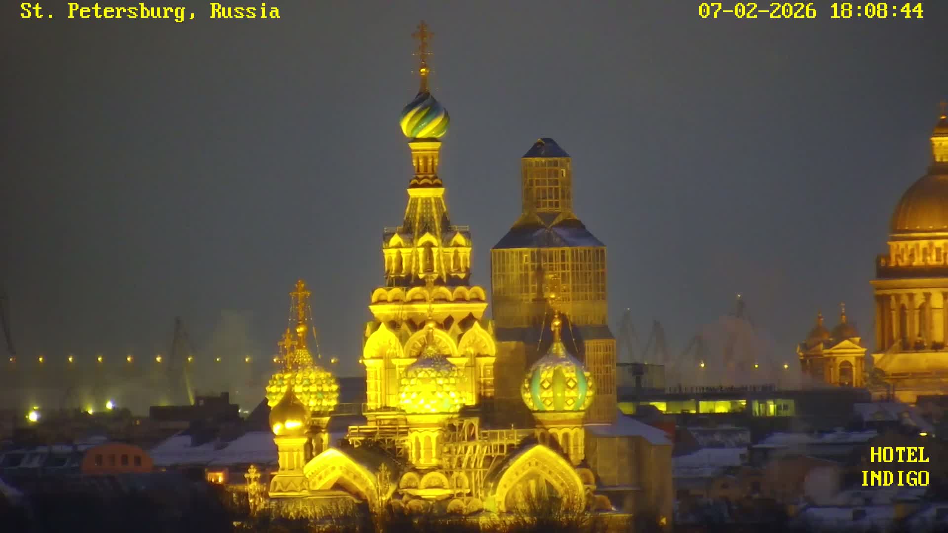 St. Petersburg Panaromic 360 Skyline Live Cam - Liteyny, Tsentralny, Saint Petersburg, Northwestern (Severo-Zapadnyy), Russia
