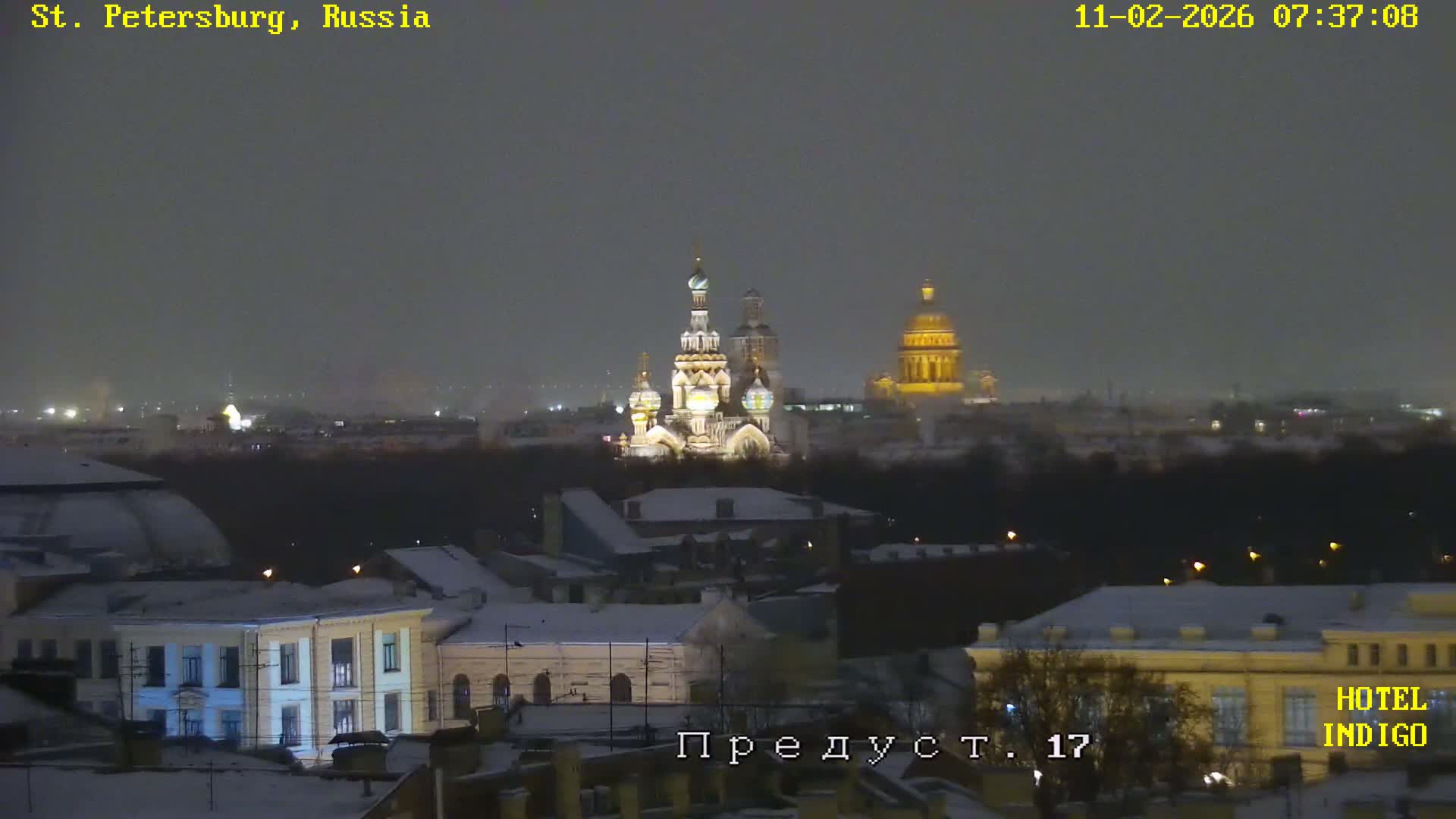St. Petersburg Panaromic 360 Skyline Live Cam - Liteyny, Tsentralny, Saint Petersburg, Northwestern (Severo-Zapadnyy), Russia