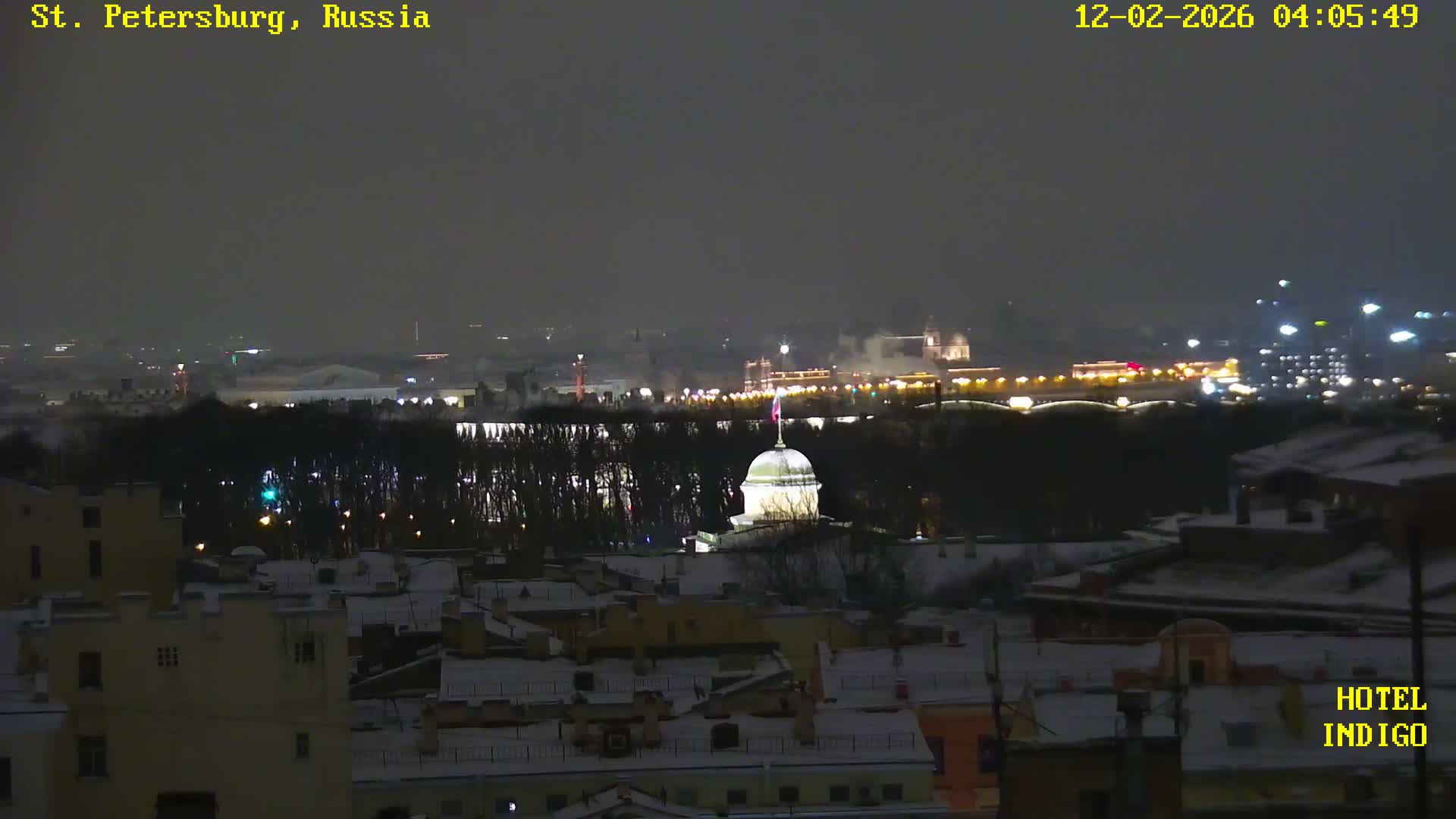 St. Petersburg Panaromic 360 Skyline Live Cam - Liteyny, Tsentralny, Saint Petersburg, Northwestern (Severo-Zapadnyy), Russia