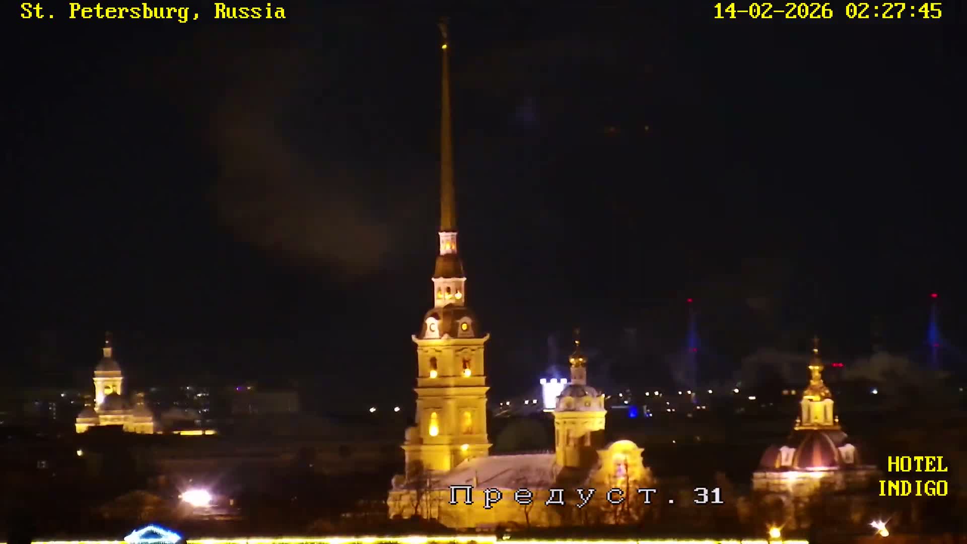 St. Petersburg Panaromic 360 Skyline Live Cam - Liteyny, Tsentralny, Saint Petersburg, Northwestern (Severo-Zapadnyy), Russia