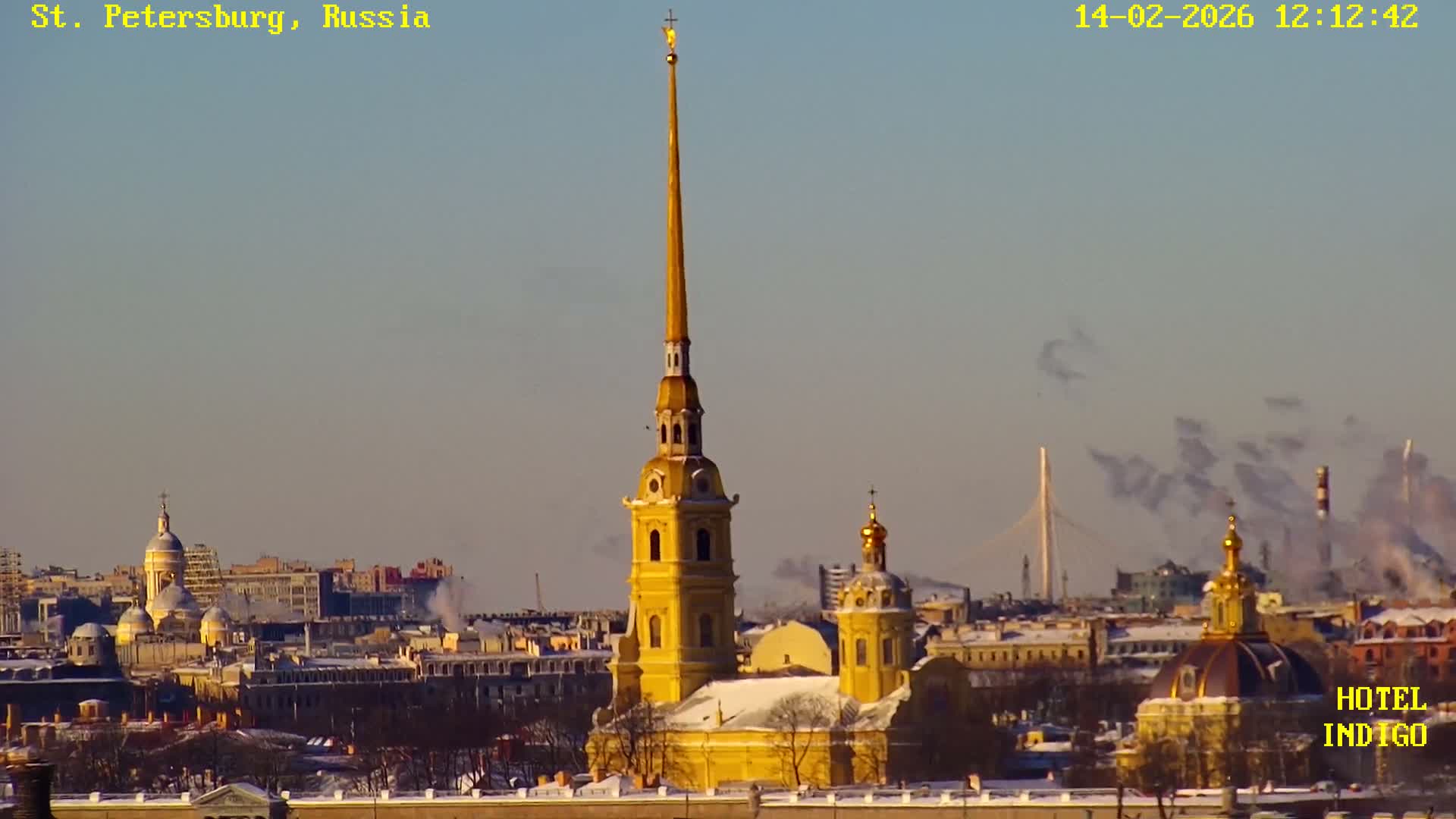 St. Petersburg Panaromic 360 Skyline Live Cam - Liteyny, Tsentralny, Saint Petersburg, Northwestern (Severo-Zapadnyy), Russia