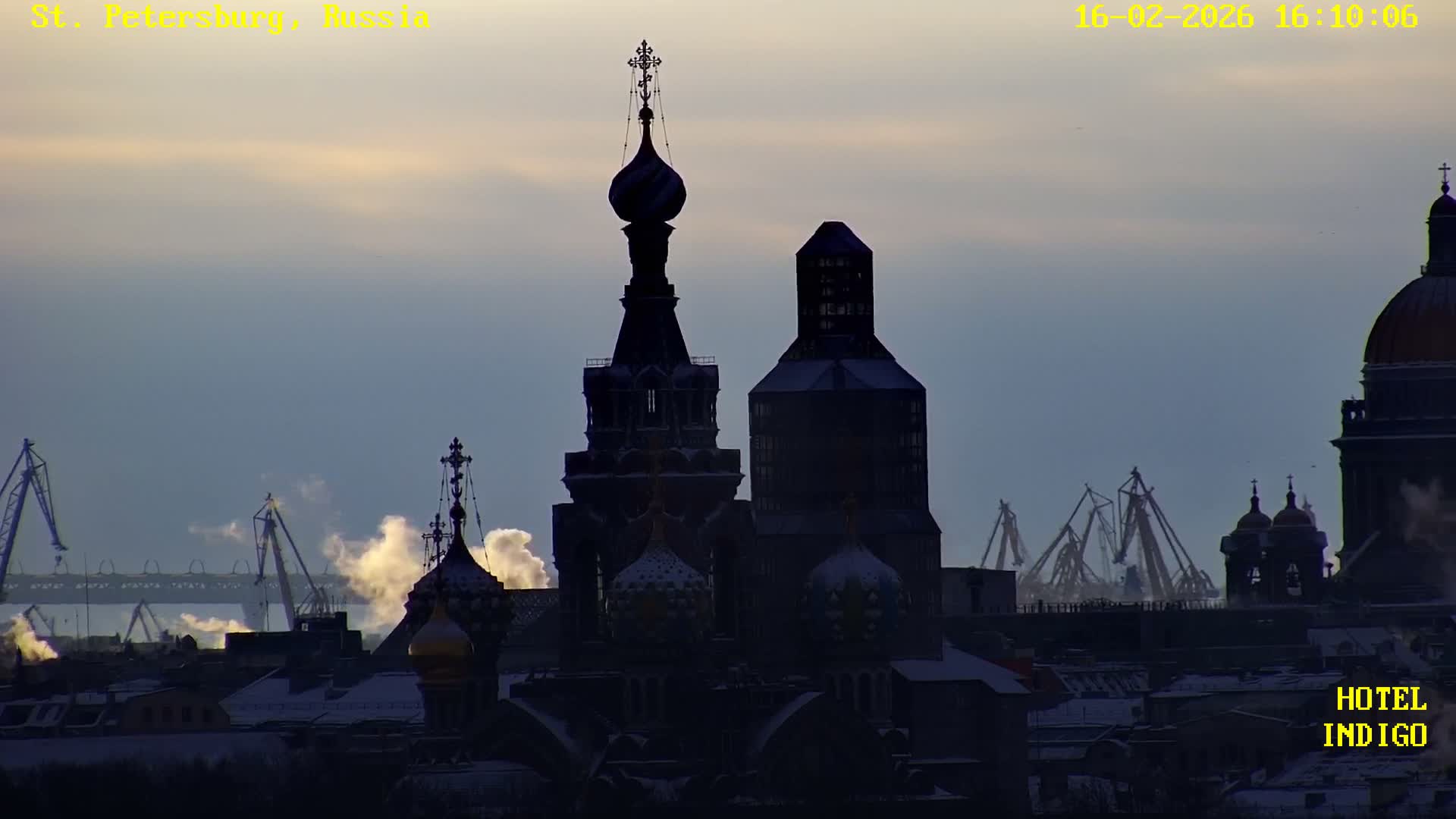 St. Petersburg Panaromic 360 Skyline Live Cam - Liteyny, Tsentralny, Saint Petersburg, Northwestern (Severo-Zapadnyy), Russia