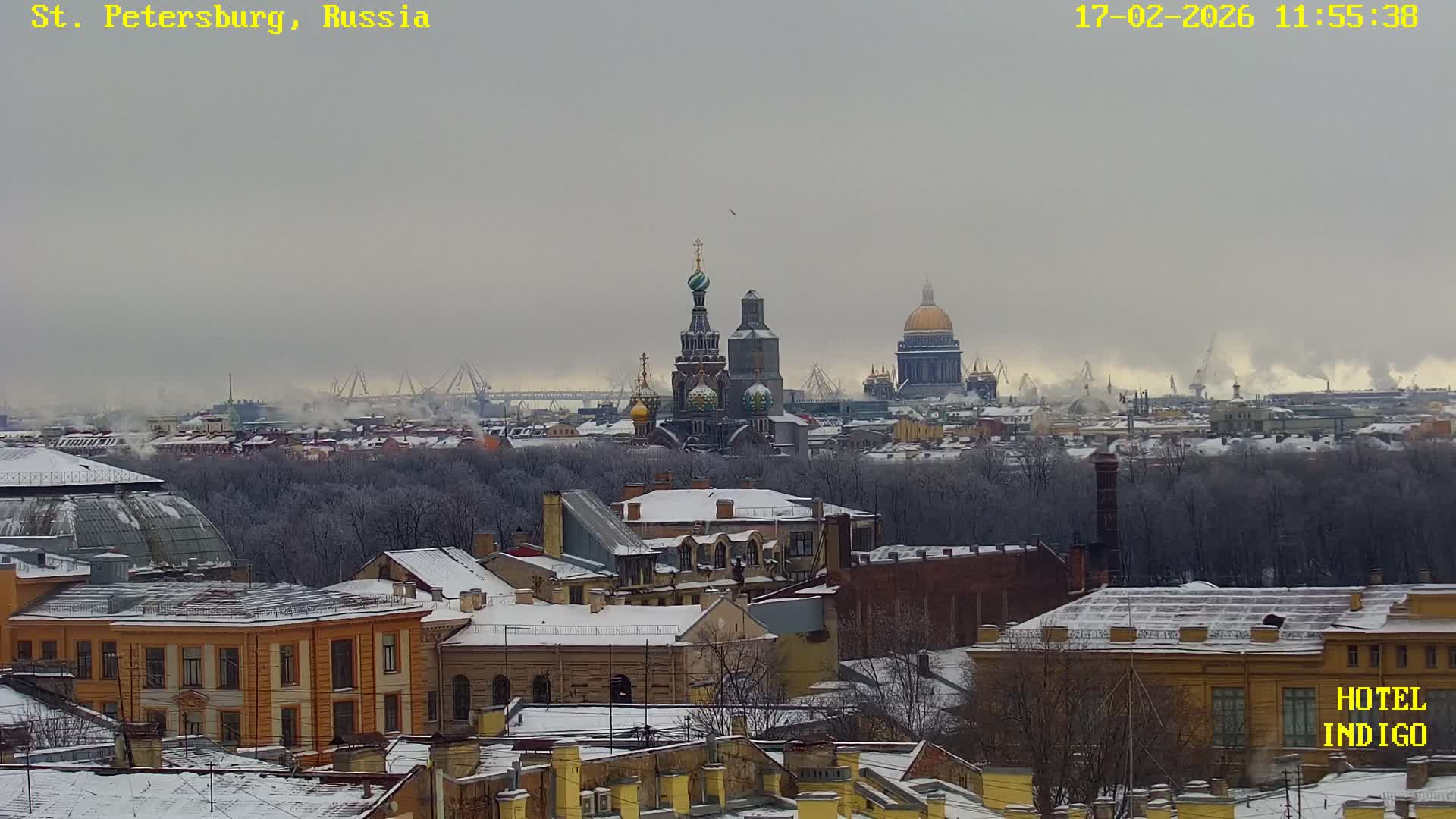 St. Petersburg Panaromic 360 Skyline Live Cam - Liteyny, Tsentralny, Saint Petersburg, Northwestern (Severo-Zapadnyy), Russia