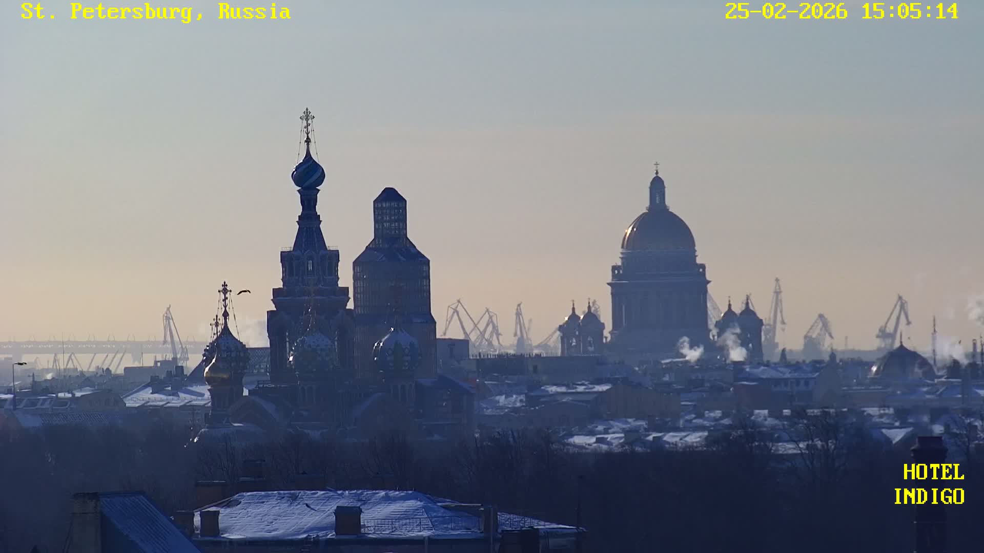 St. Petersburg Panaromic 360 Skyline Live Cam - Liteyny, Tsentralny, Saint Petersburg, Northwestern (Severo-Zapadnyy), Russia