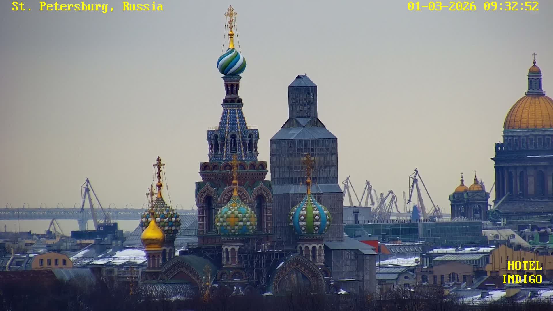 St. Petersburg Panaromic 360 Skyline Live Cam - Liteyny, Tsentralny, Saint Petersburg, Northwestern (Severo-Zapadnyy), Russia