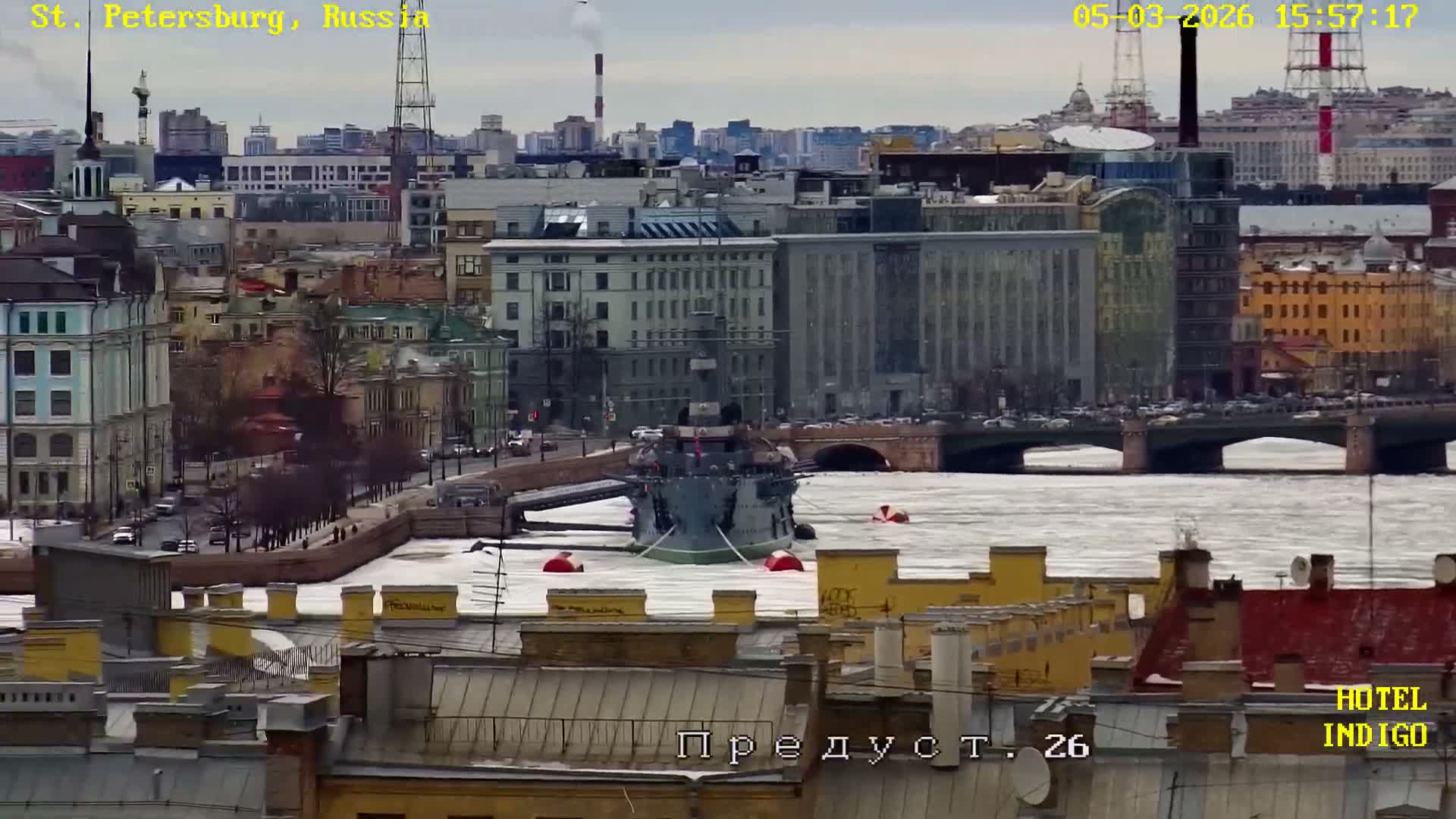 St. Petersburg Panaromic 360 Skyline Live Cam - Liteyny, Tsentralny, Saint Petersburg, Northwestern (Severo-Zapadnyy), Russia