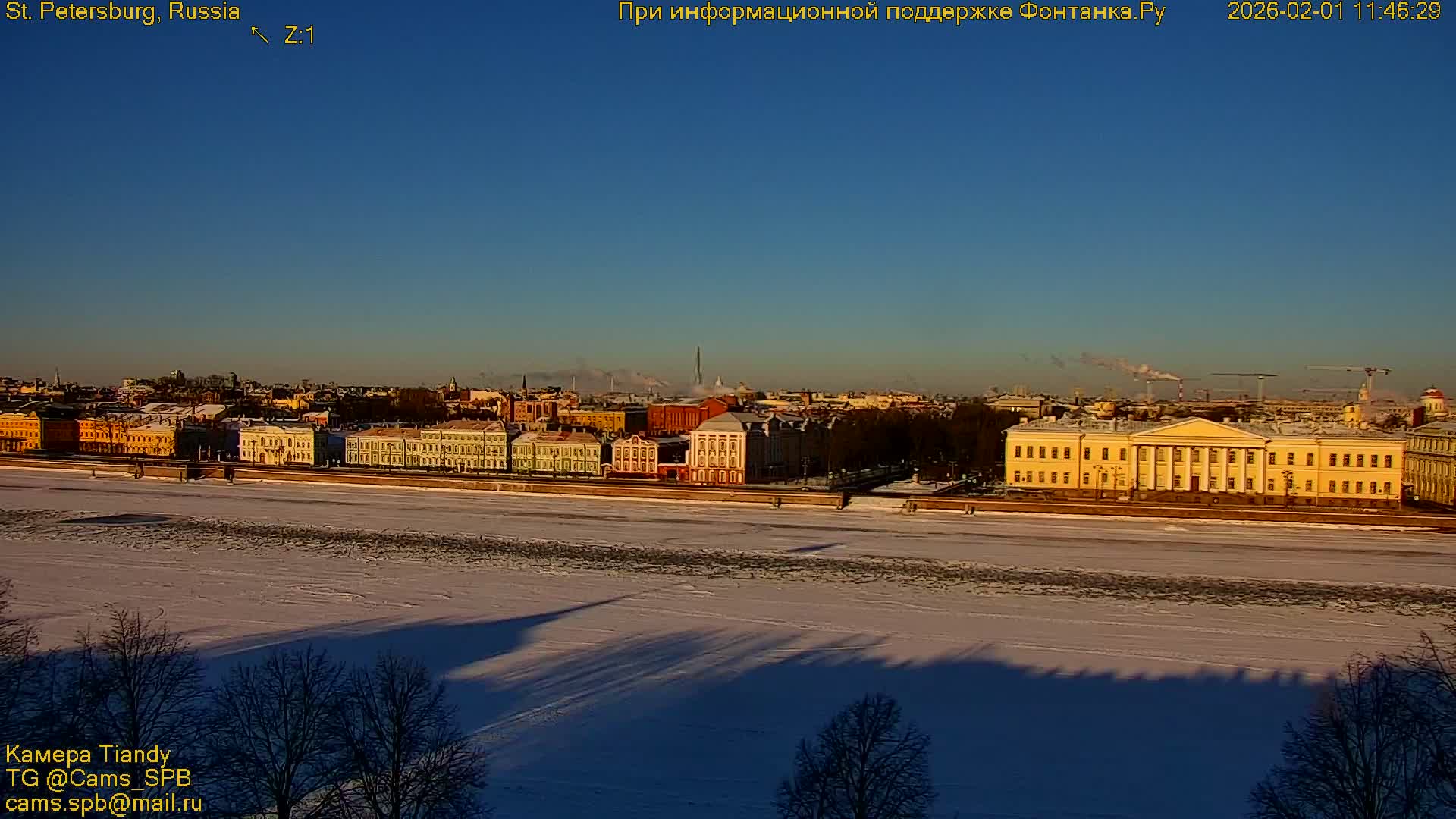 Bronze Horseman (Mednyy Vsadnik) & Saint Isaac Cathedral (Isaakiyevskiy Sobor) from Senate Square  Live Cam - Admiralteysky Okrug, Admiralteysky, Saint Petersburg, Northwestern (Severo-Zapadnyy), Russia 