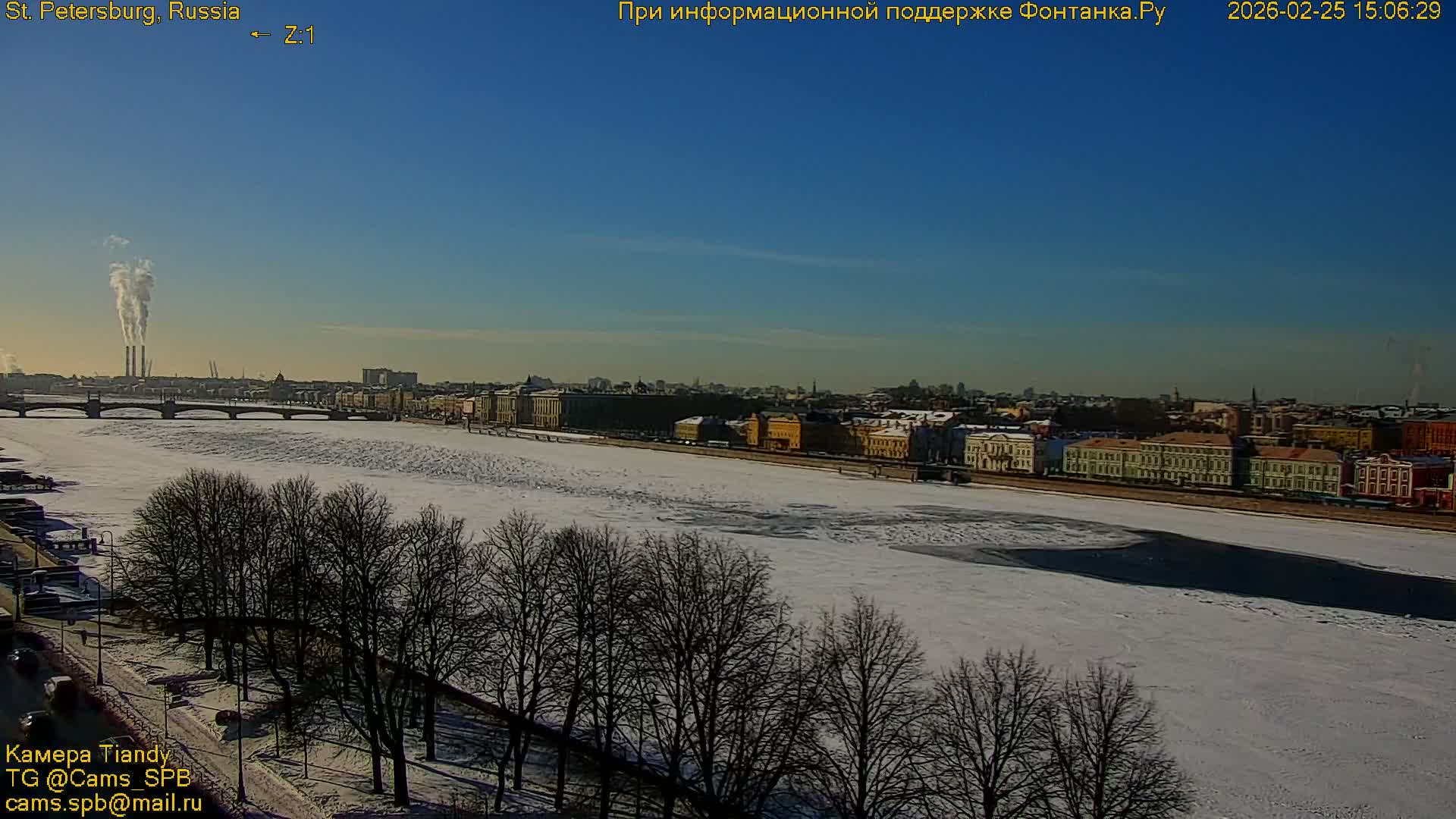 Bronze Horseman (Mednyy Vsadnik) & Saint Isaac Cathedral (Isaakiyevskiy Sobor) from Senate Square  Live Cam - Admiralteysky Okrug, Admiralteysky, Saint Petersburg, Northwestern (Severo-Zapadnyy), Russia 