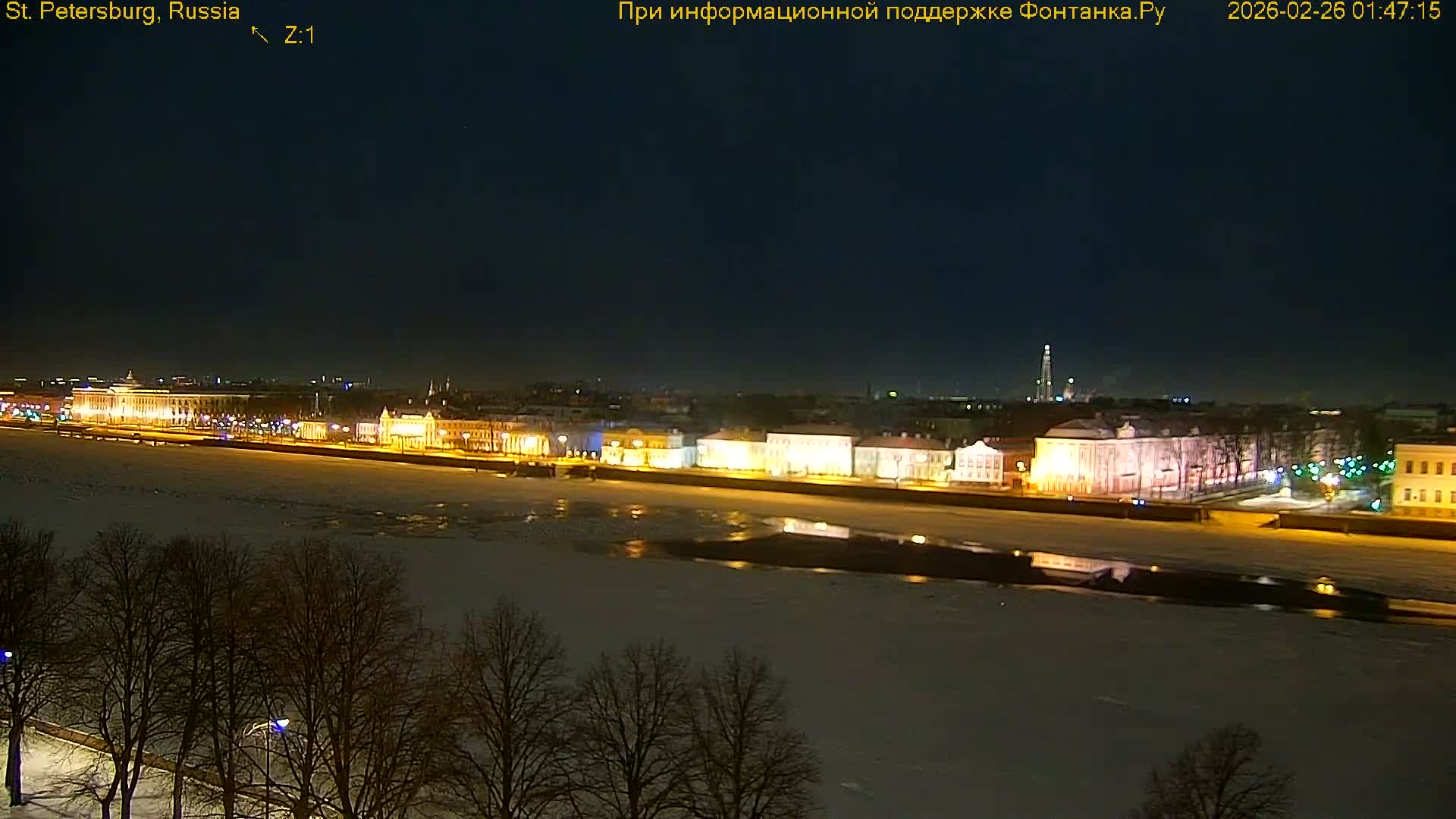 Bronze Horseman (Mednyy Vsadnik) & Saint Isaac Cathedral (Isaakiyevskiy Sobor) from Senate Square  Live Cam - Admiralteysky Okrug, Admiralteysky, Saint Petersburg, Northwestern (Severo-Zapadnyy), Russia 
