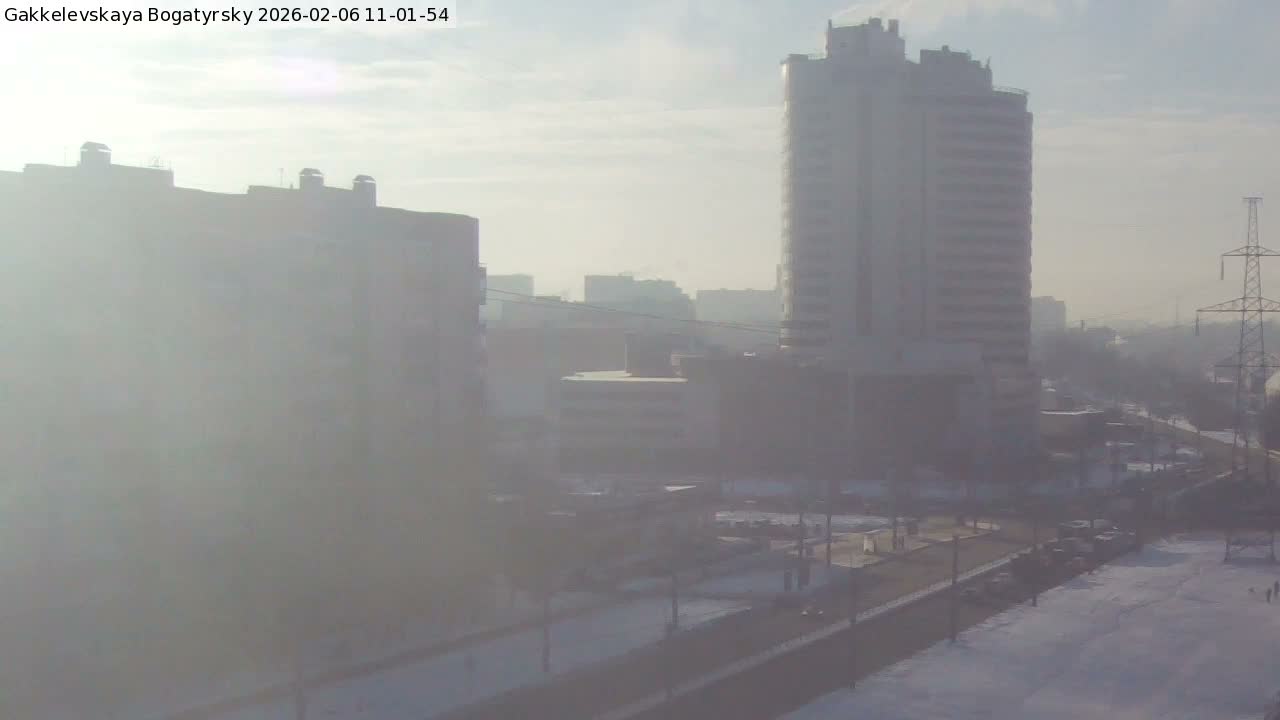 Gakkelevskaya Street / Bogatyrsky Avenue Junction Live Cam - Yuntolovo, Primorsky, Saint Petersburg, Northwestern (Severo-Zapadnyy), Russia