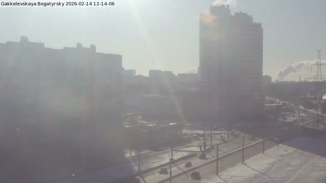 Gakkelevskaya Street / Bogatyrsky Avenue Junction Live Cam - Yuntolovo, Primorsky, Saint Petersburg, Northwestern (Severo-Zapadnyy), Russia