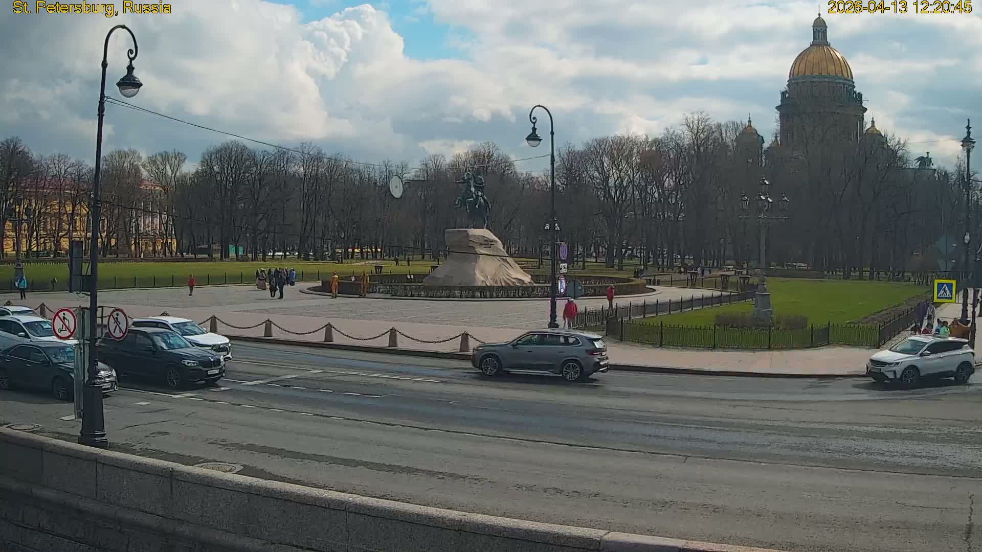 Reka Neva River Shipspotting Live Cam - Dvortsovy, Tsentralny, Saint Petersburg, Northwestern (Severo-Zapadnyy), Russia