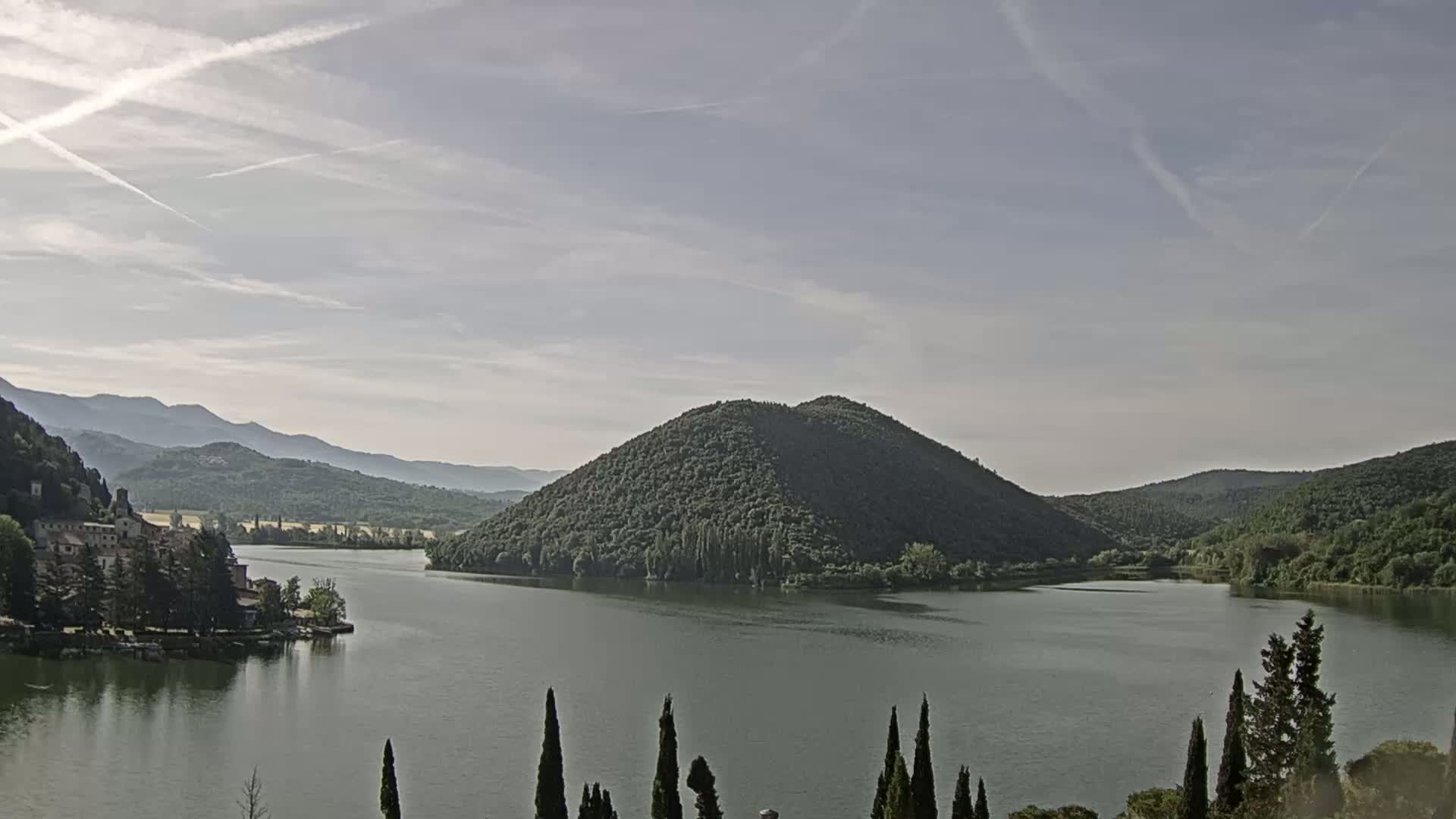 Lago di Piediluco Lake Live Cam - Terni, Umbria, Italy