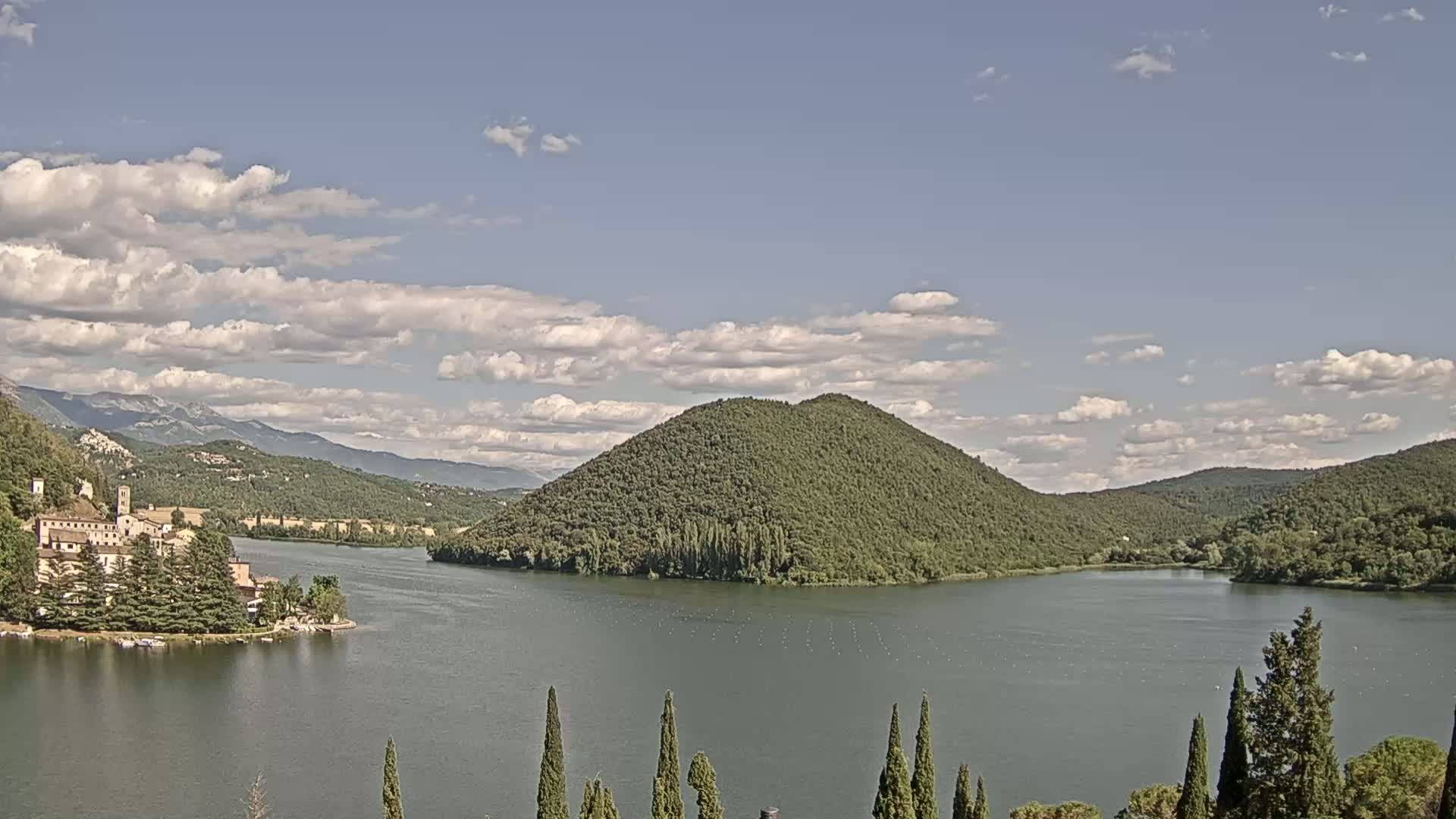 Lago di Piediluco Lake Live Cam - Terni, Umbria, Italy