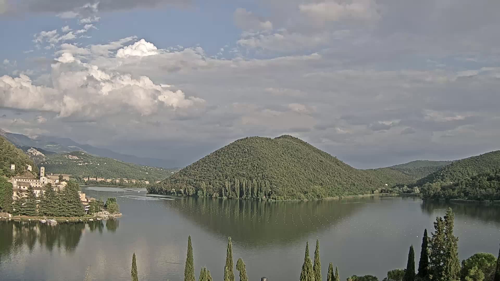 Lago di Piediluco Lake Live Cam - Terni, Umbria, Italy