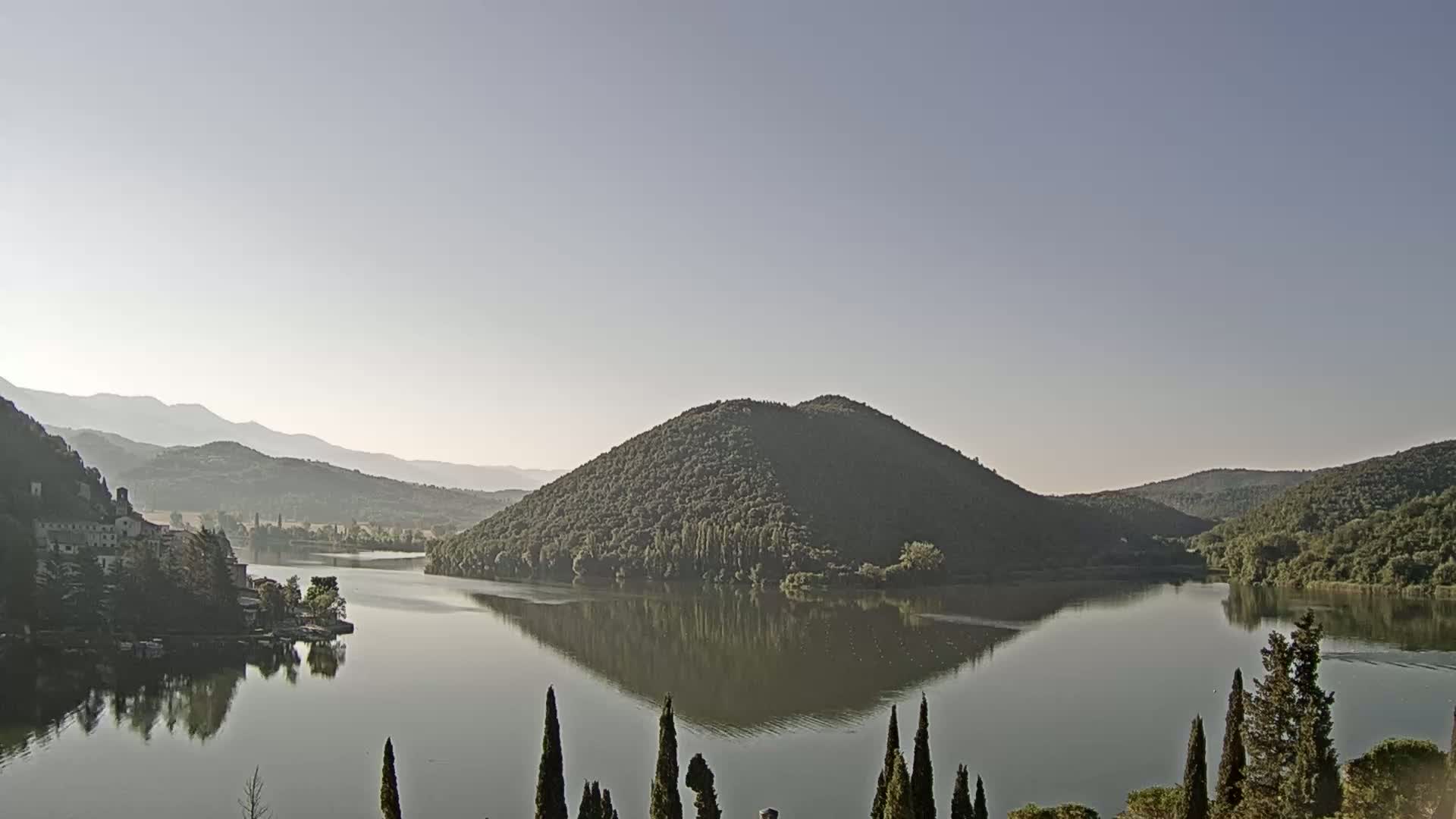 Lago di Piediluco Lake Live Cam - Terni, Umbria, Italy