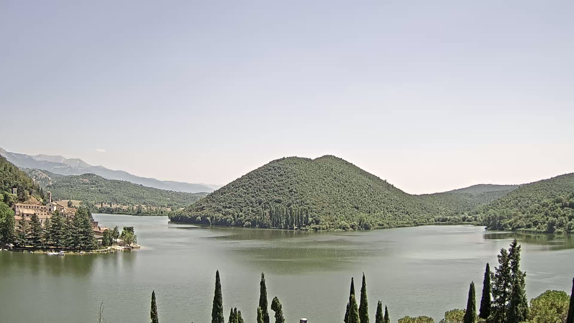 Lago di Piediluco Lake Live Cam - Terni, Umbria, Italy