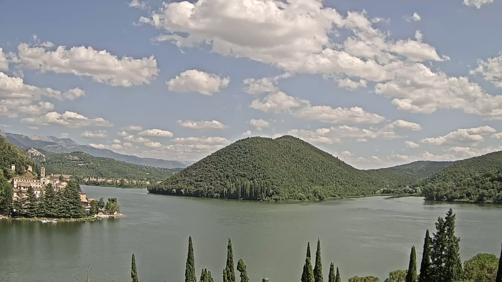 Lago di Piediluco Lake Live Cam - Terni, Umbria, Italy