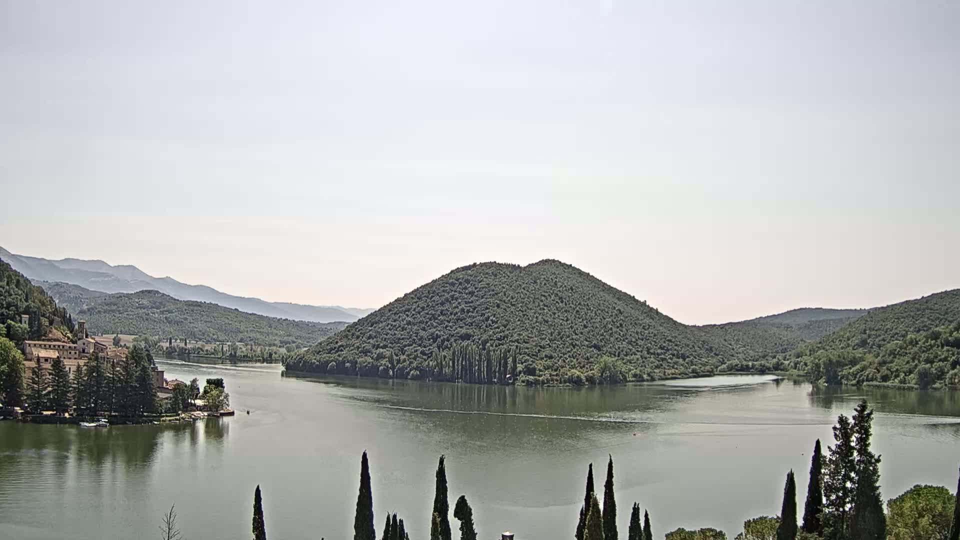 Lago di Piediluco Lake Live Cam - Terni, Umbria, Italy