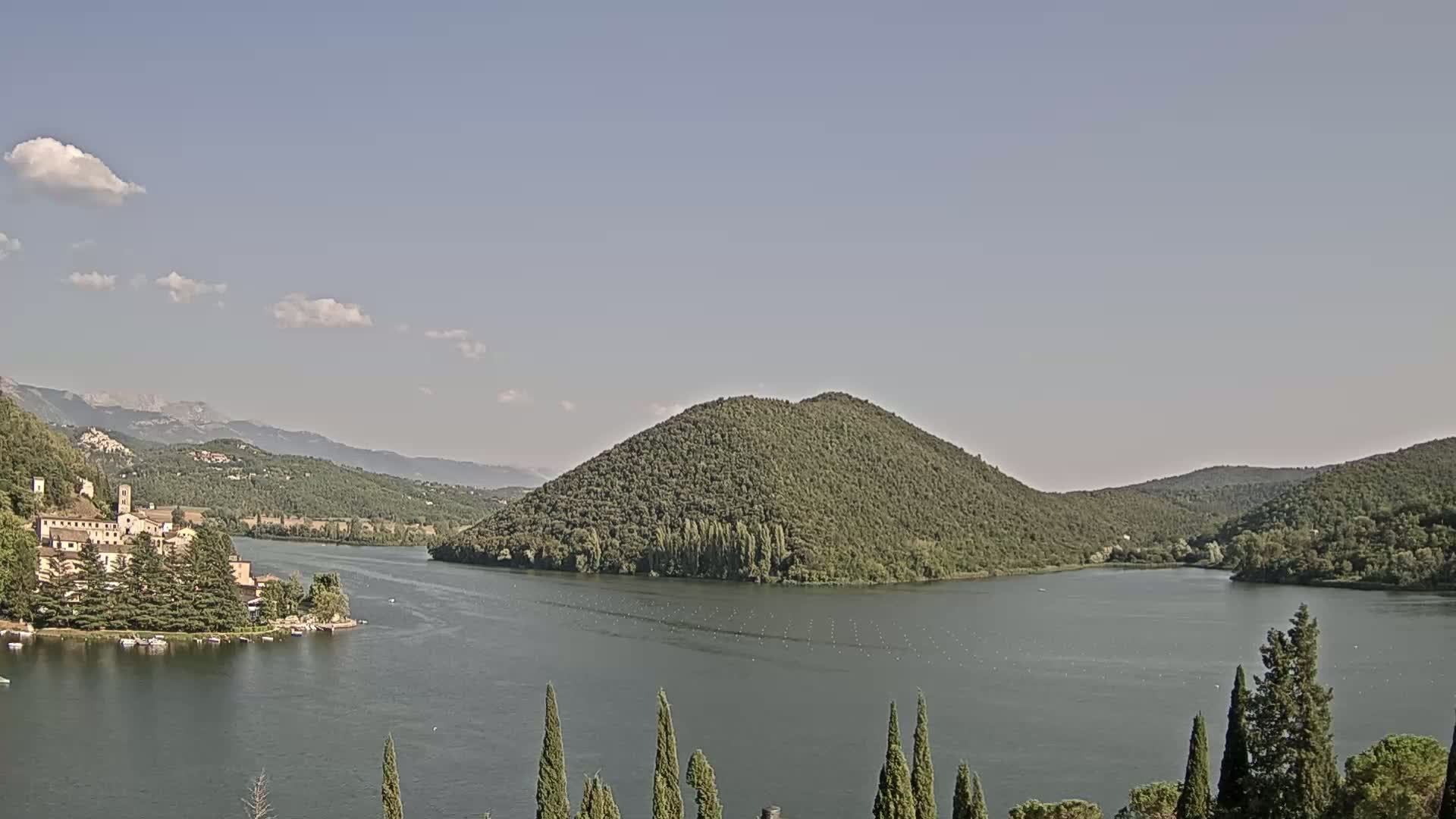 Lago di Piediluco Lake Live Cam - Terni, Umbria, Italy