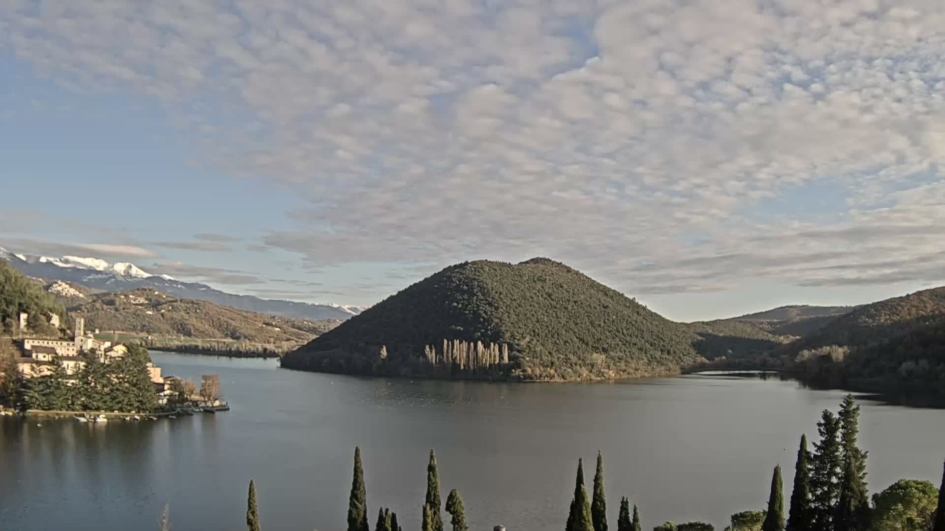 Lago di Piediluco Lake Live Cam - Terni, Umbria, Italy