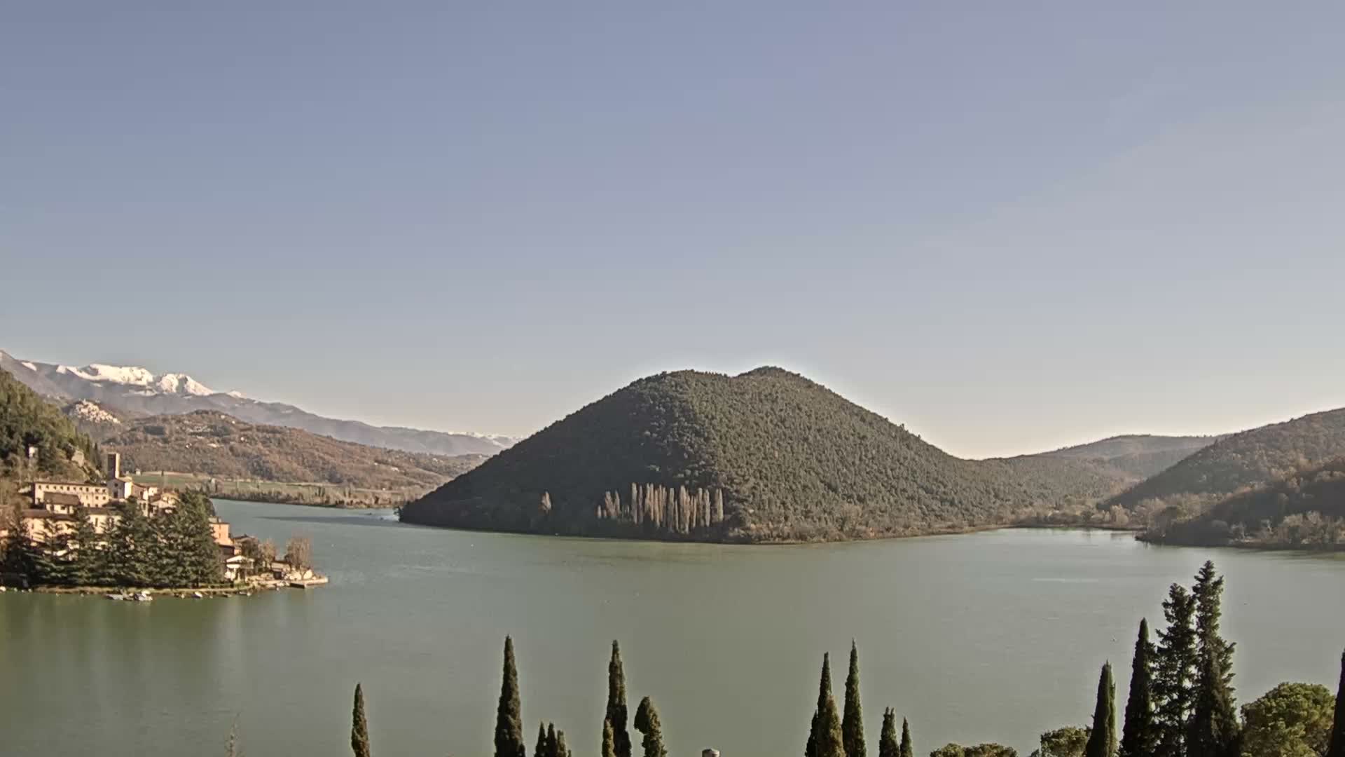 Lago di Piediluco Lake Live Cam - Terni, Umbria, Italy