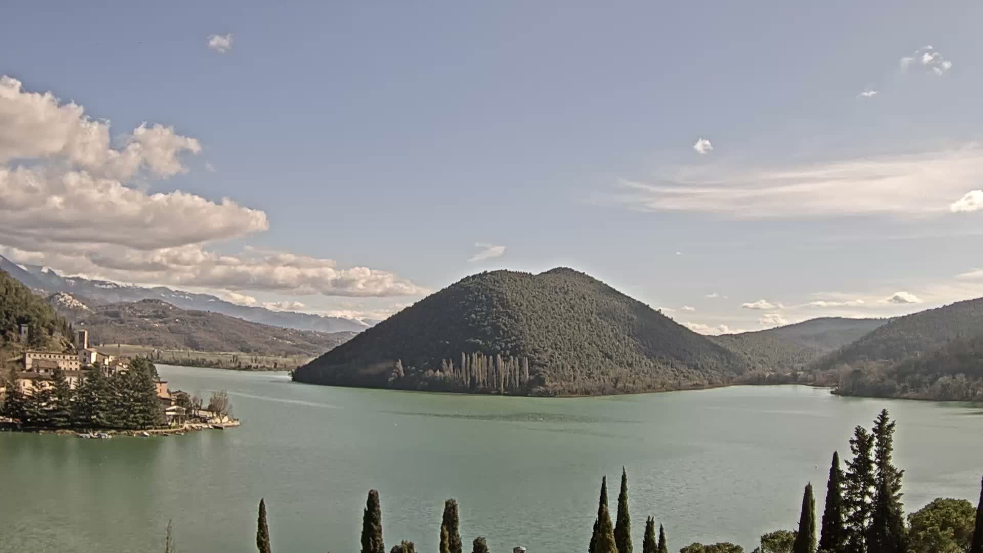 Lago di Piediluco Lake Live Cam - Terni, Umbria, Italy