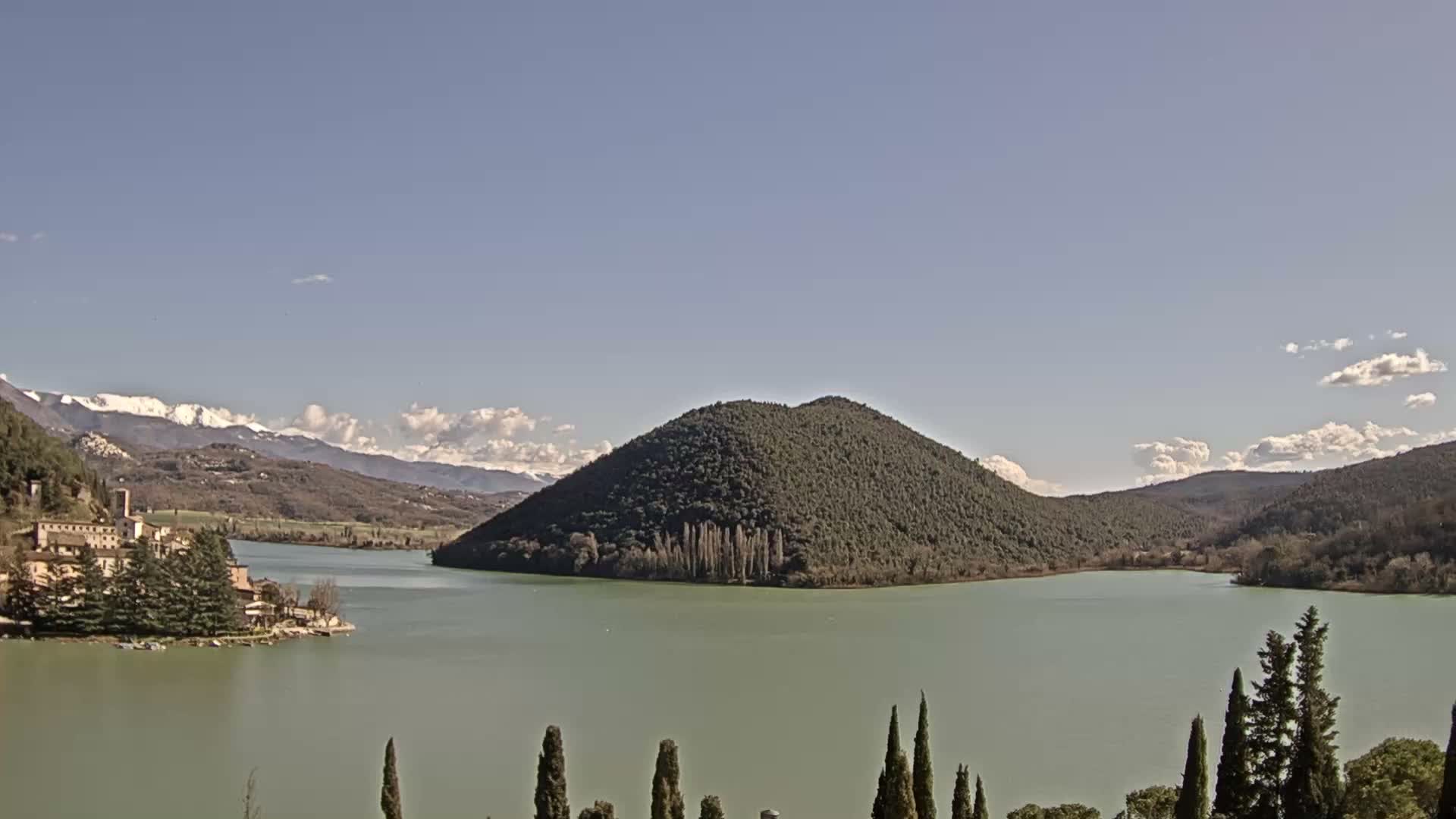 Lago di Piediluco Lake Live Cam - Terni, Umbria, Italy
