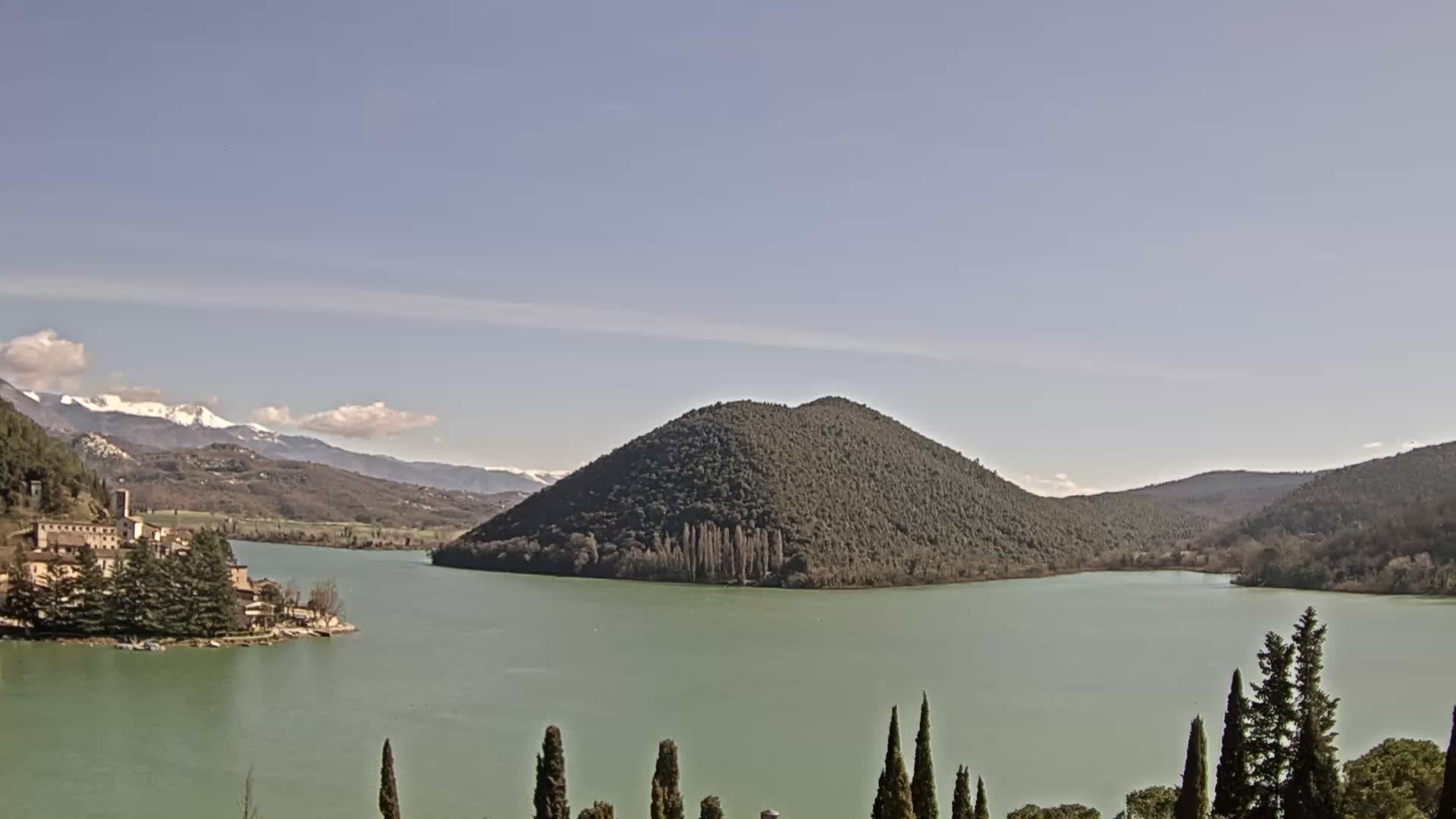 Lago di Piediluco Lake Live Cam - Terni, Umbria, Italy