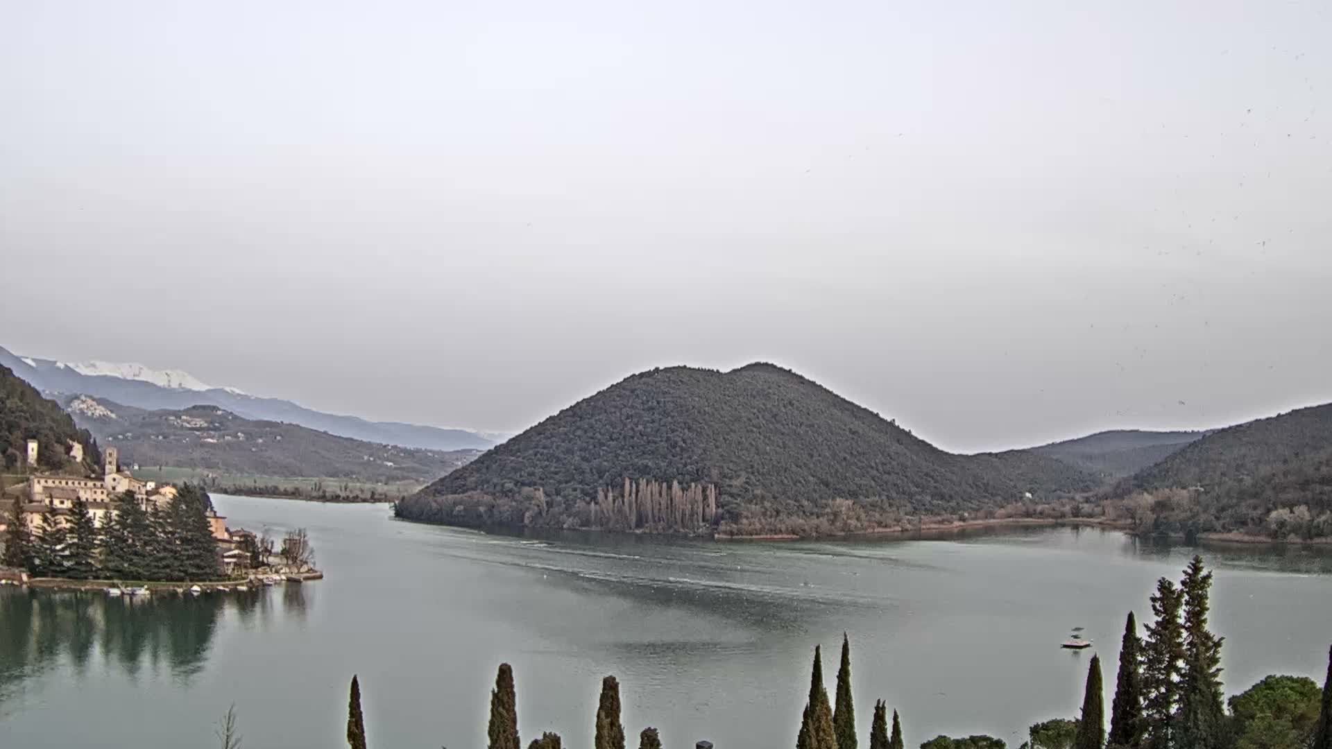 Lago di Piediluco Lake Live Cam - Terni, Umbria, Italy
