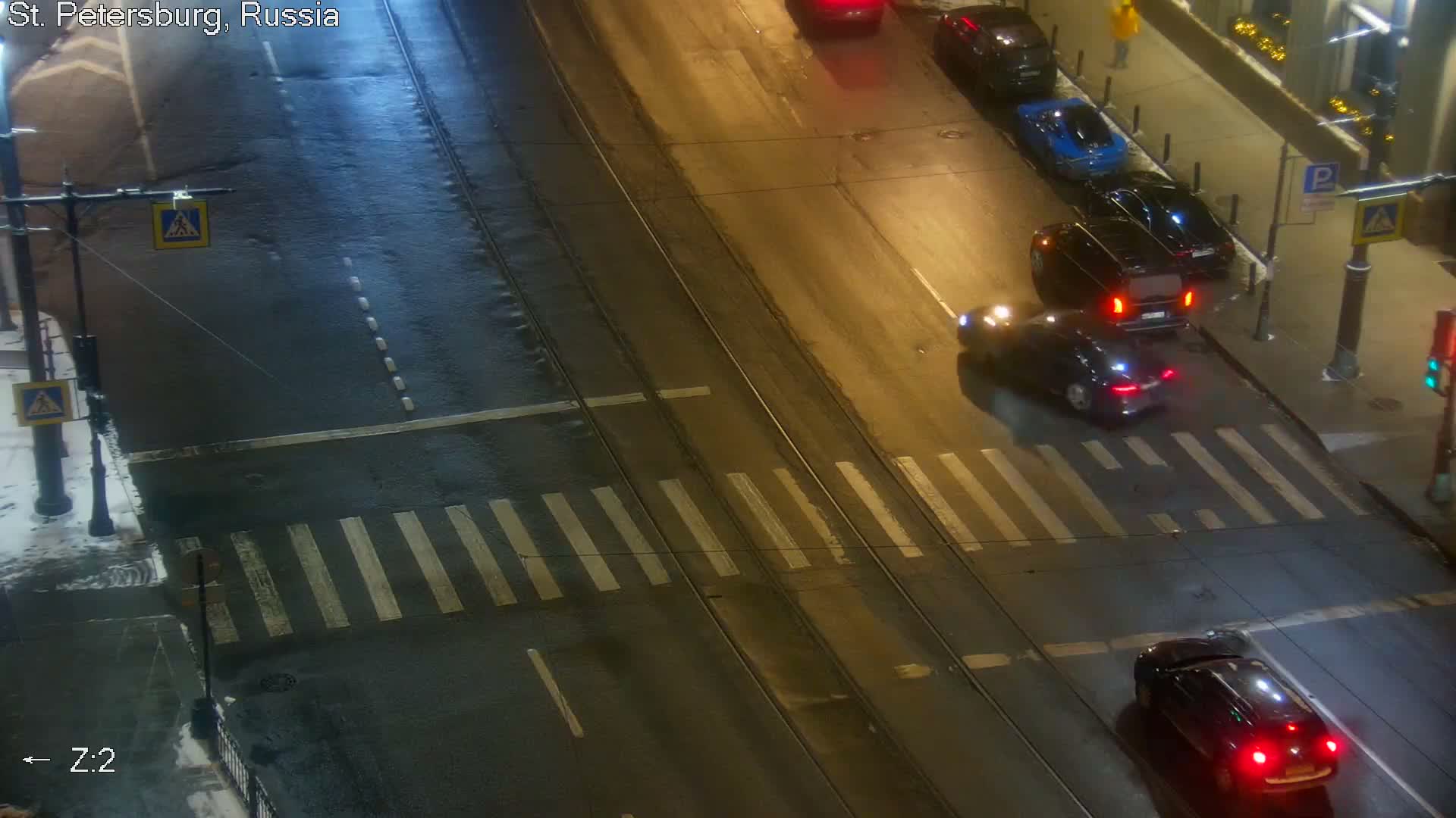 St. Petersburg City Panoramic from Petrogradsky Island Skyline Live Cam -Kronverkskoye, Petrogradsky, Saint Petersburg, Northwestern (Severo-Zapadnyy), Russia