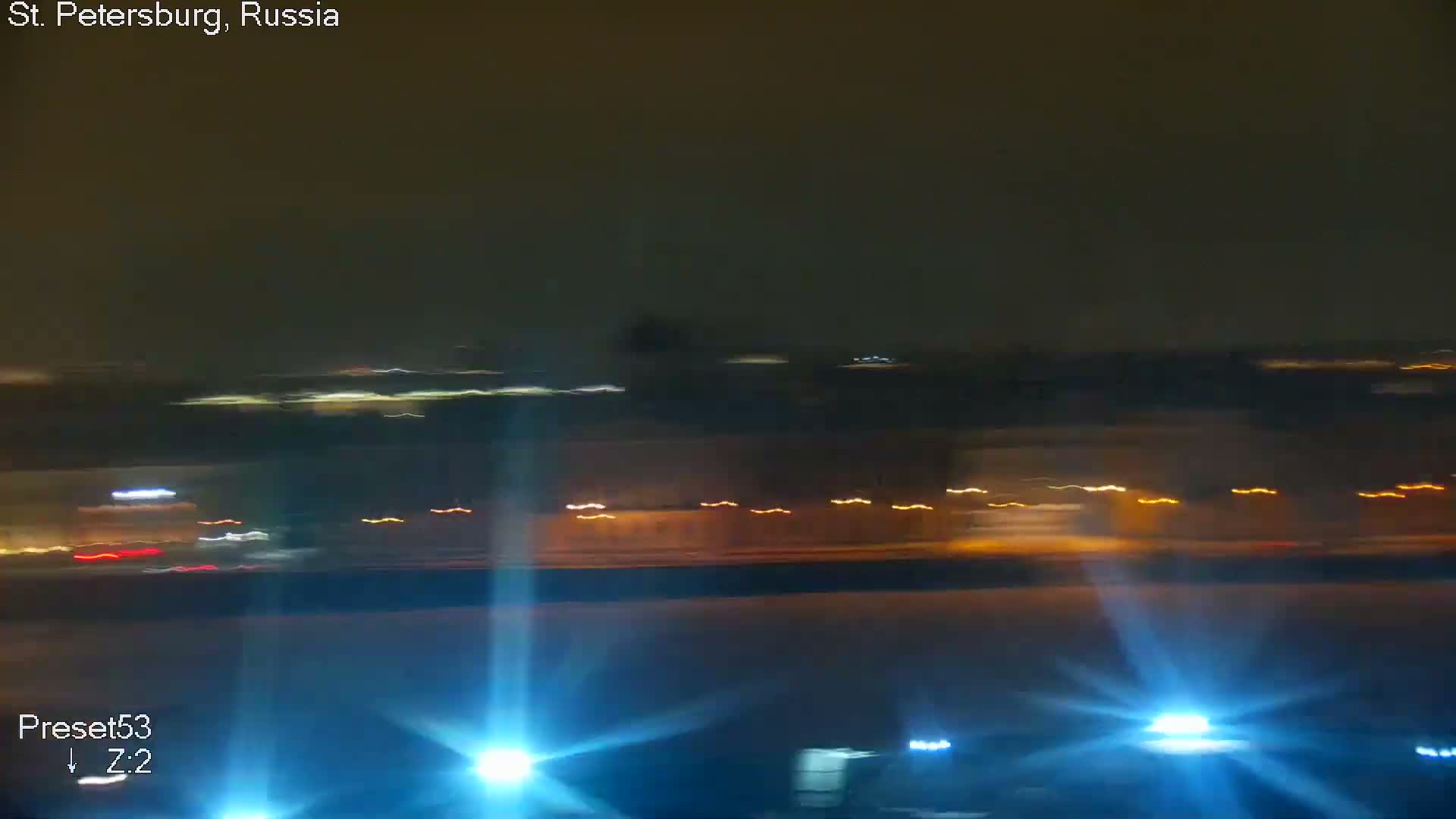 St. Petersburg City Panoramic from Petrogradsky Island Skyline Live Cam -Kronverkskoye, Petrogradsky, Saint Petersburg, Northwestern (Severo-Zapadnyy), Russia