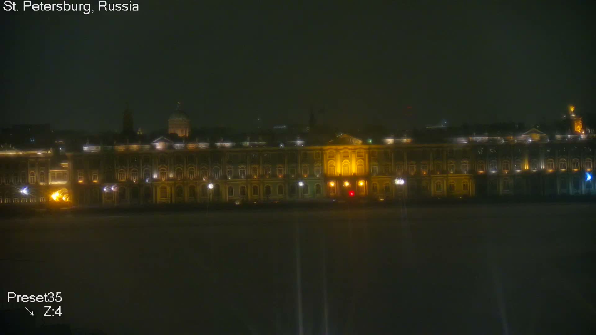 St. Petersburg City Panoramic from Petrogradsky Island Skyline Live Cam -Kronverkskoye, Petrogradsky, Saint Petersburg, Northwestern (Severo-Zapadnyy), Russia