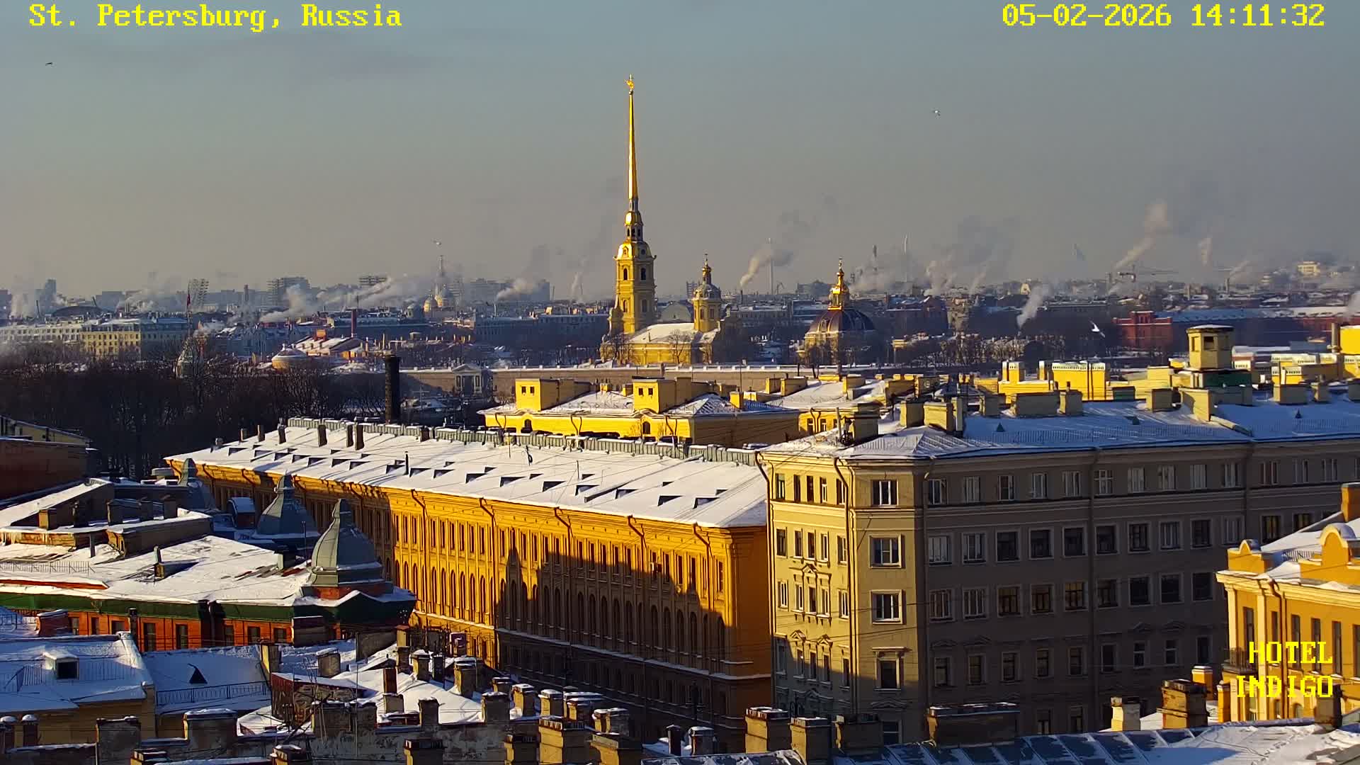 Griboedov Canal & Nikoloc Bogoyavlenskiy Morskoy Sobor (St. Nicholas Naval Cathedral








) View Live Cam - Admiralteysky Okrug, Admiralteysky, Saint Petersburg, Northwestern (Severo-Zapadnyy), Russia