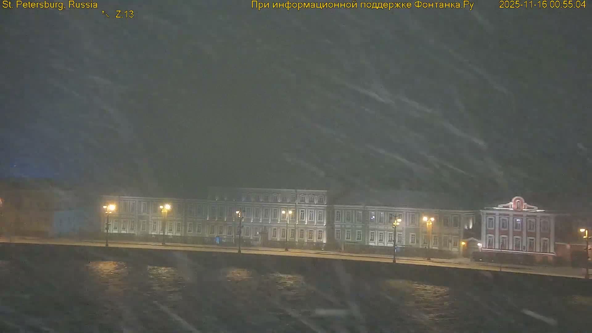 St. Petersburg Trinity Bridge (Troitsky Most) & South St. Petersburg Skyline Live Cam - Posadsky, Petrogradsky, Saint Petersburg, Northwestern (Severo-Zapadnyy), Russia