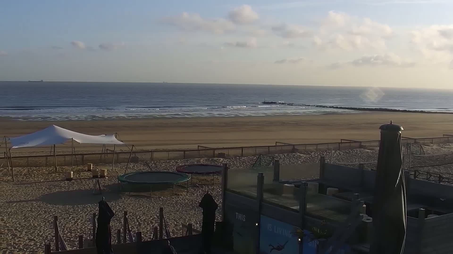 Knokke-Heist, Lekkerbek , Plage Chiens Kodak Live Cam - Bruges, West Flanders (Flandre-Occidentale), Flemish (Flamande), Belgium