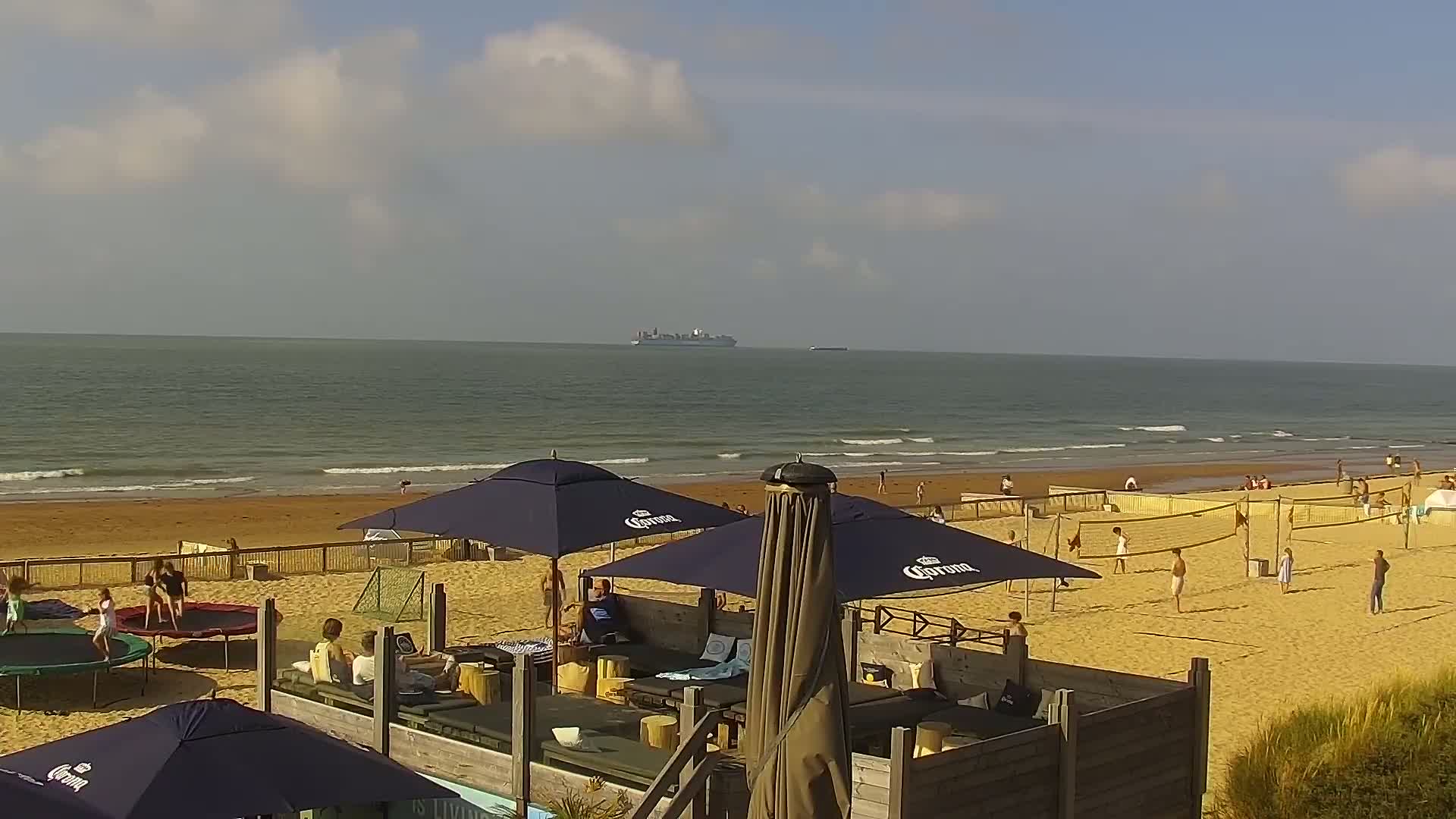 Knokke-Heist, Lekkerbek , Plage Chiens Kodak Live Cam - Bruges, West Flanders (Flandre-Occidentale), Flemish (Flamande), Belgium