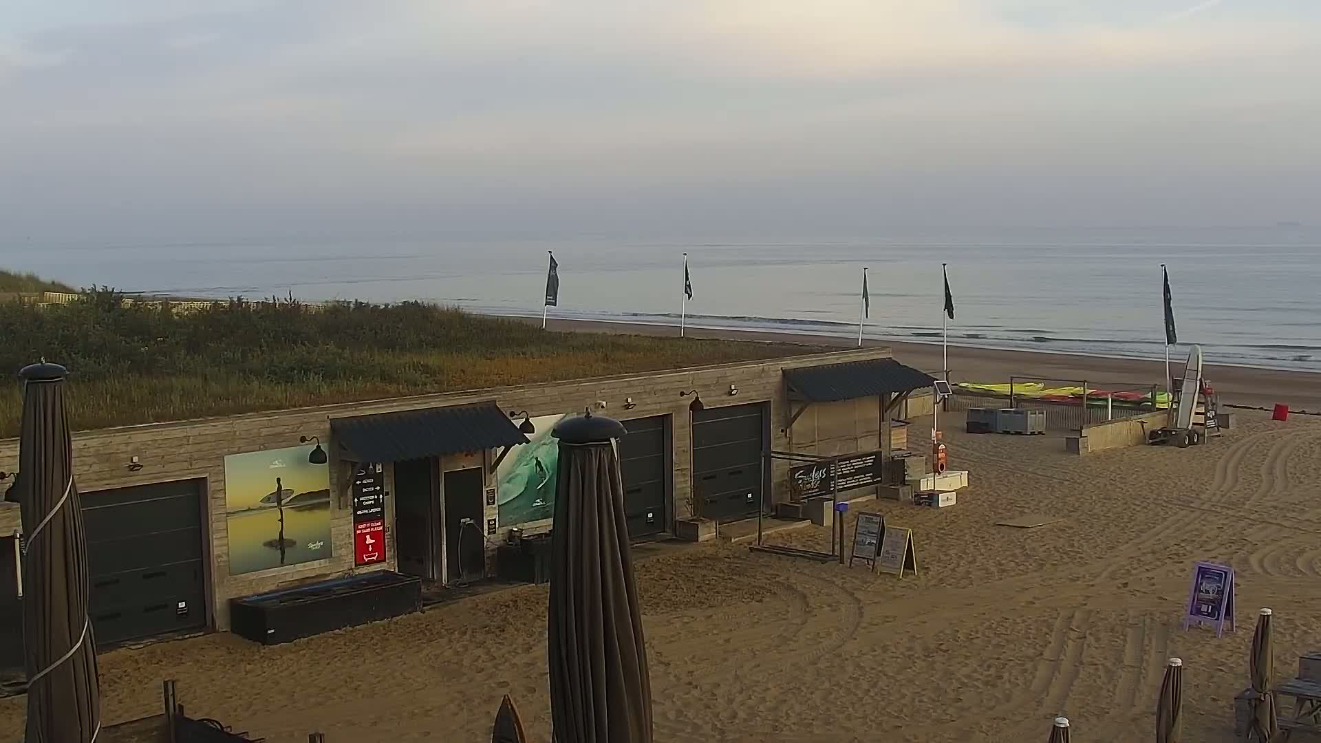 Knokke-Heist, Lekkerbek , Plage Chiens Kodak Live Cam - Bruges, West Flanders (Flandre-Occidentale), Flemish (Flamande), Belgium